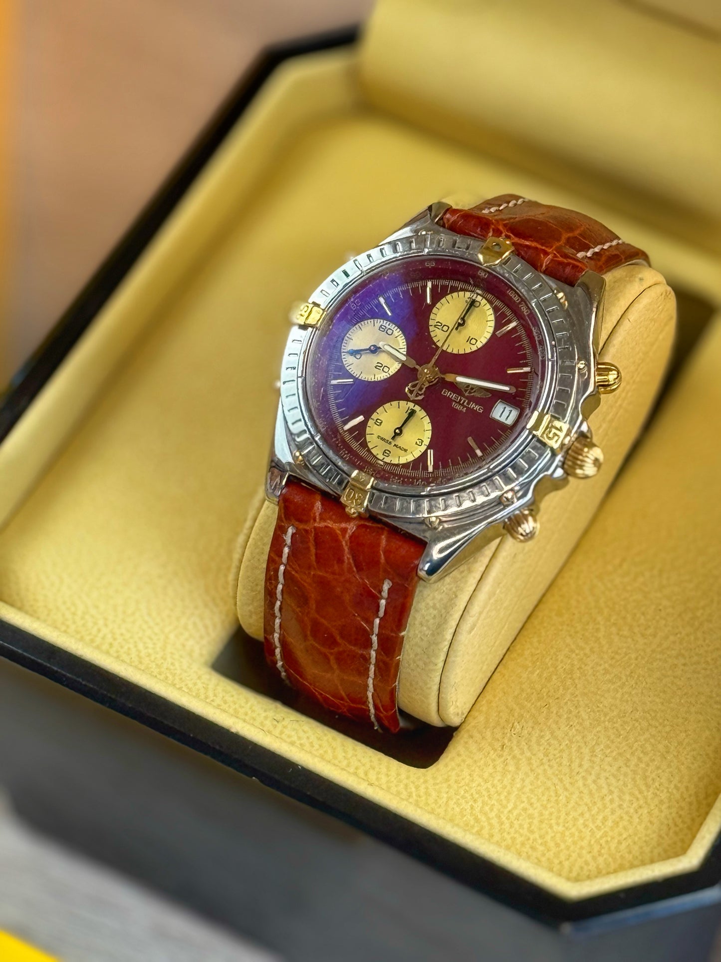 Breitling Chronomat Burgundi B13048