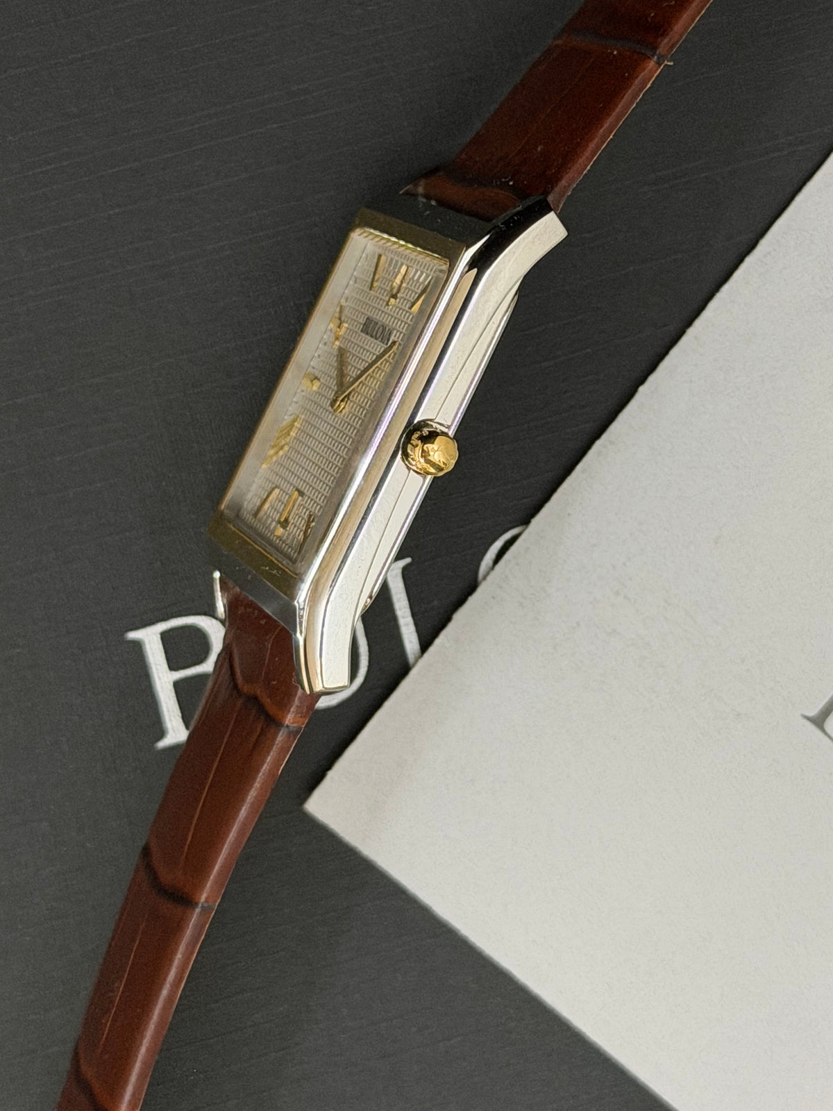 Bulova Rectangle 98B430