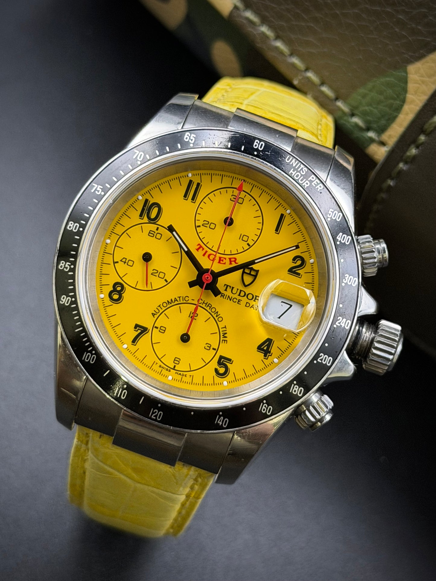 Tudor Tiger 79260 Yellow Dial