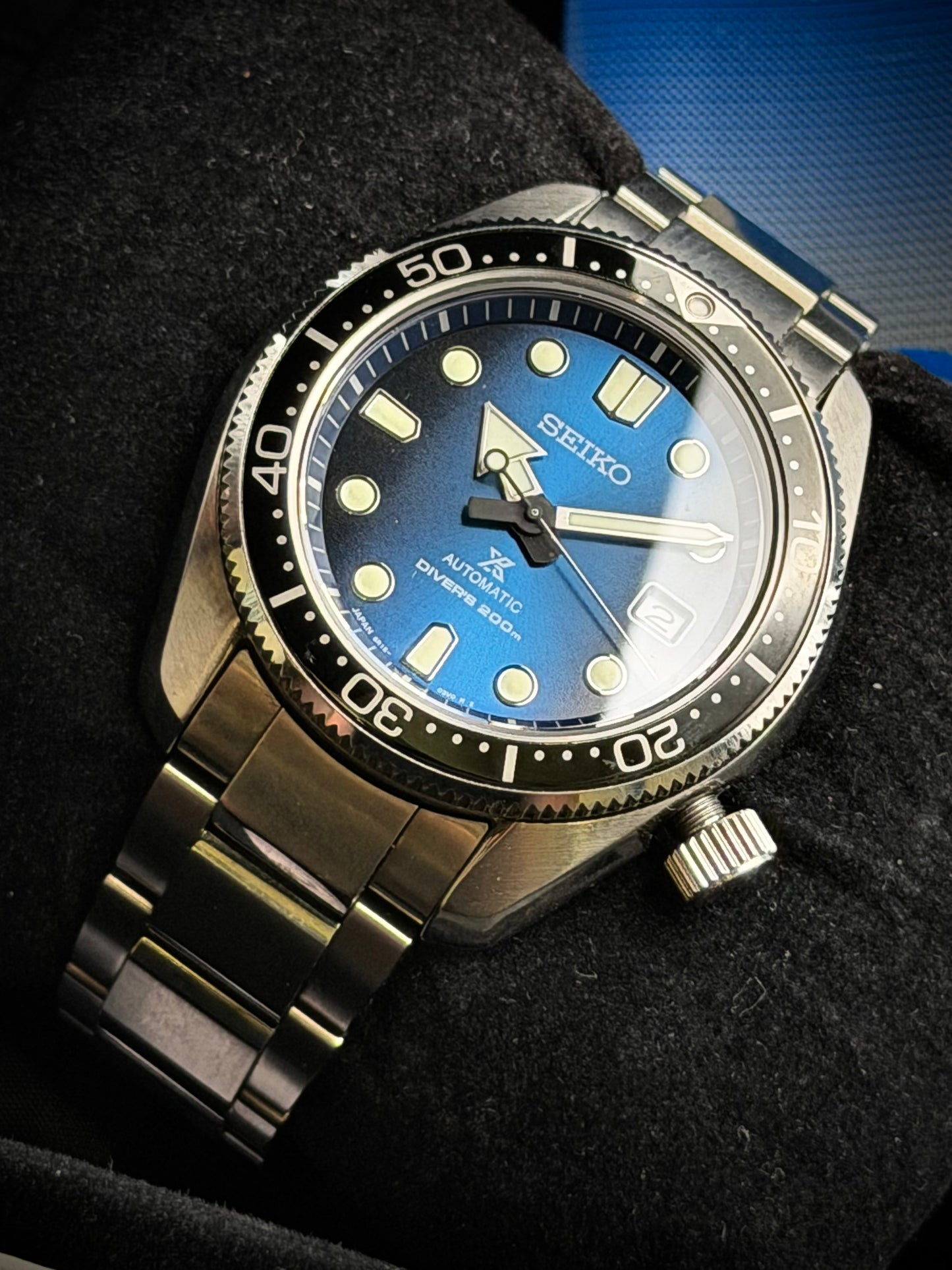 Seiko Baby Marinemaster 200 “Blu Hole”