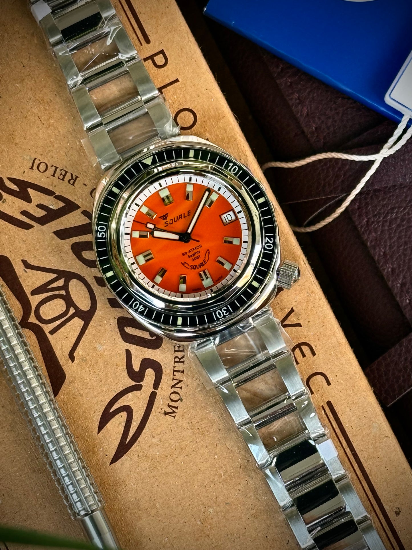 Squale 2001 Reverse Orange
