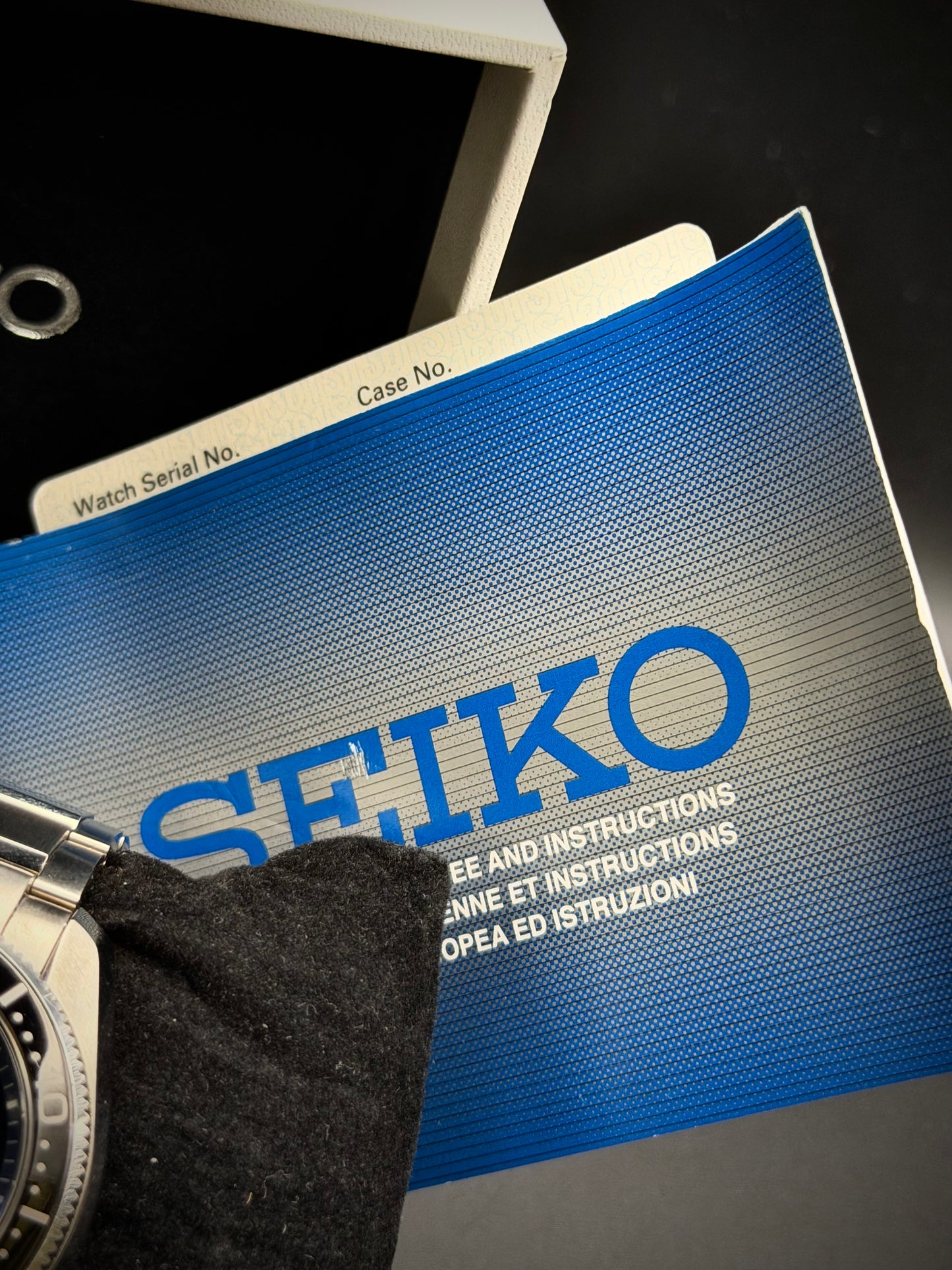 Seiko Baby Marinemaster 200 “Blu Hole”