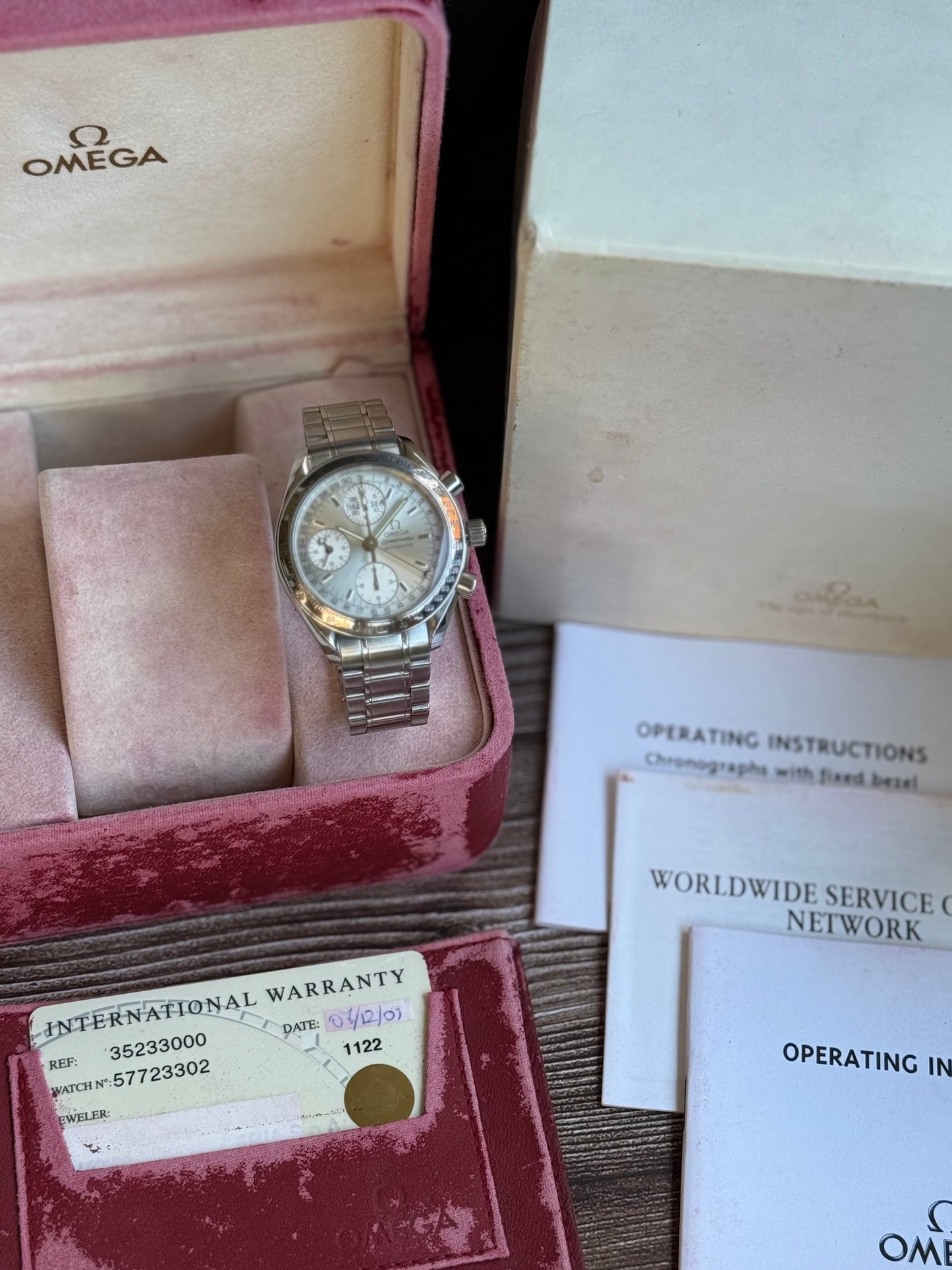 Omega Speedmaster Triple Date