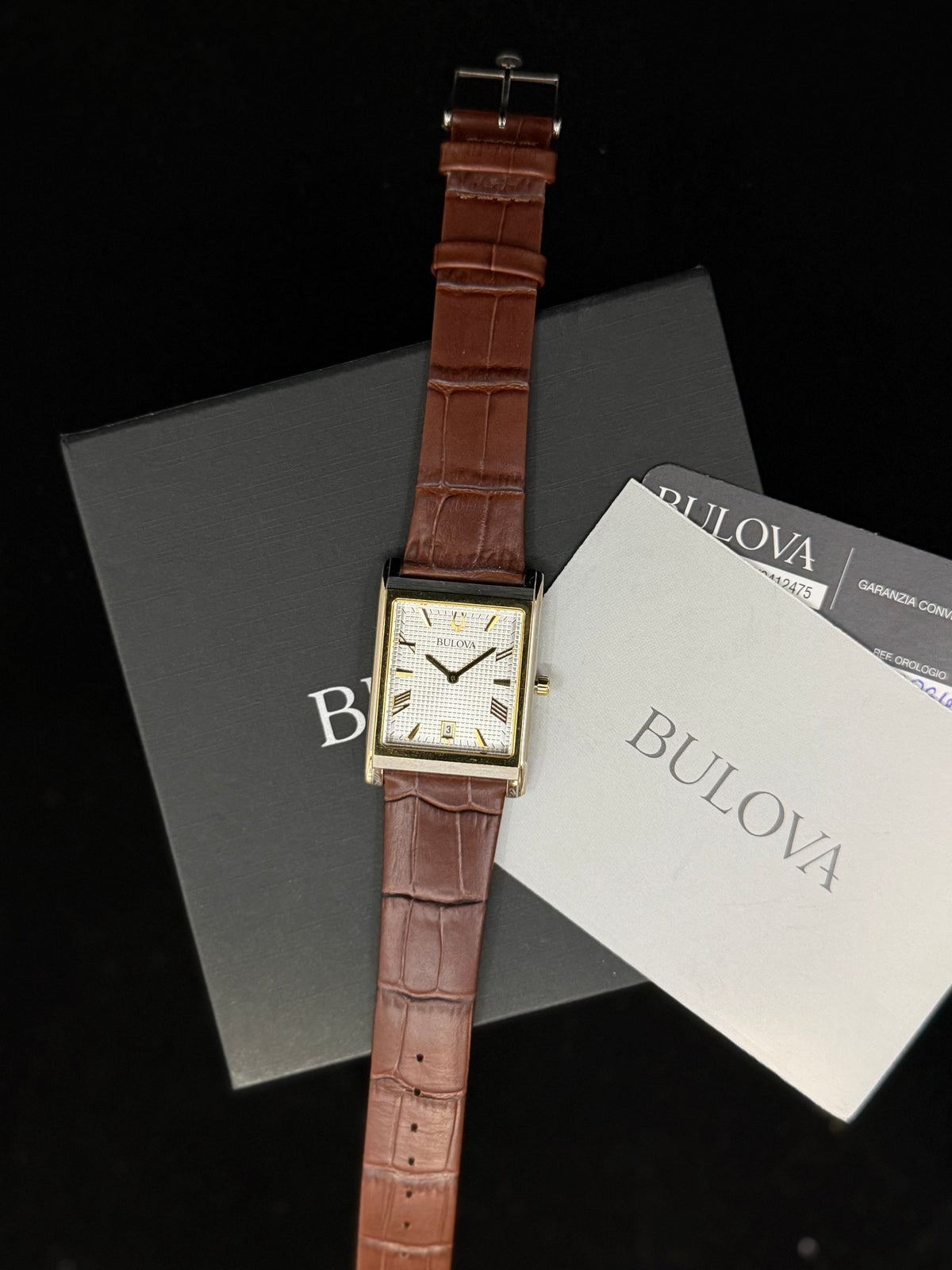 Bulova Rectangle 98B430