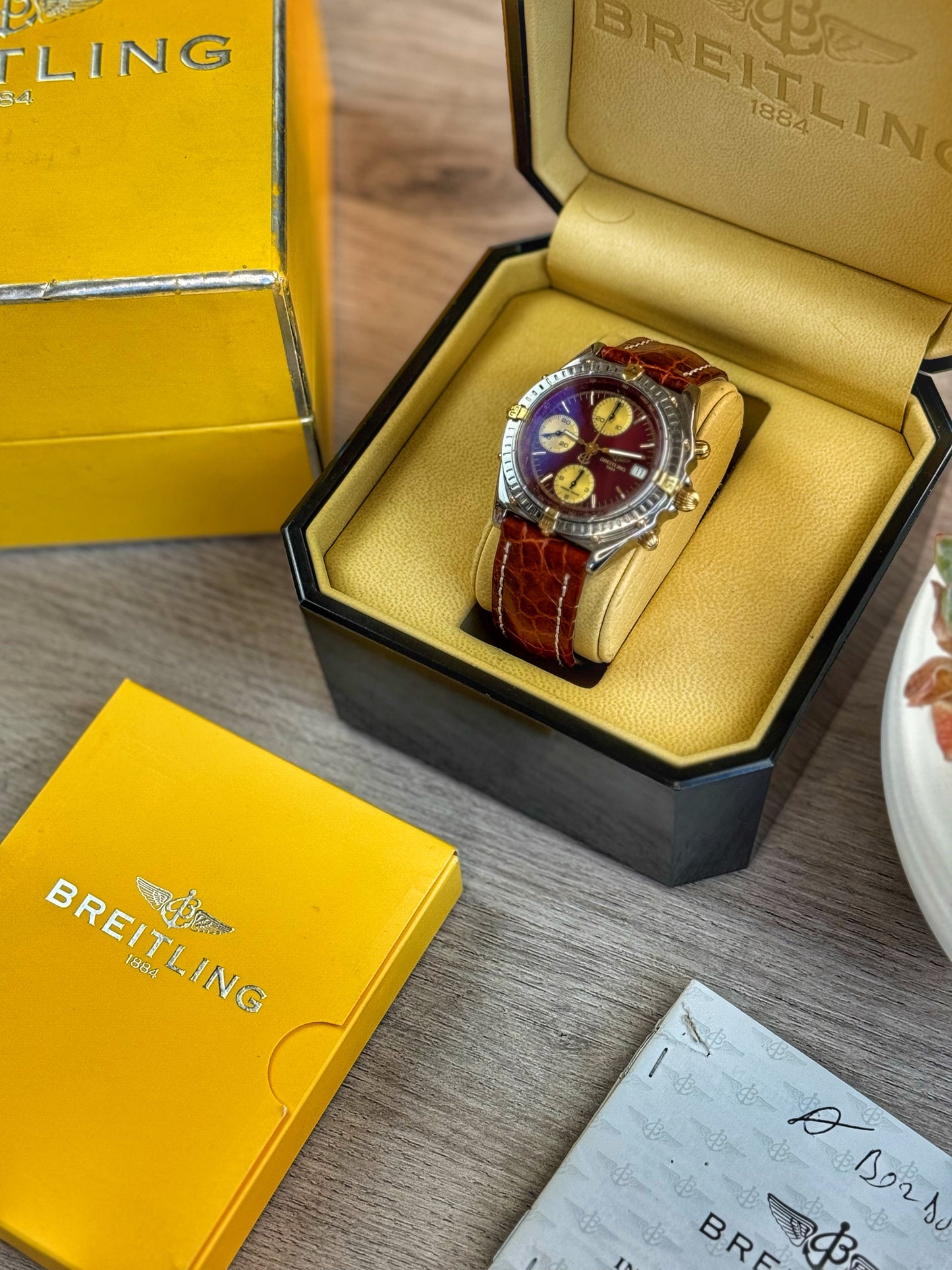 Breitling Chronomat Burgundi B13048