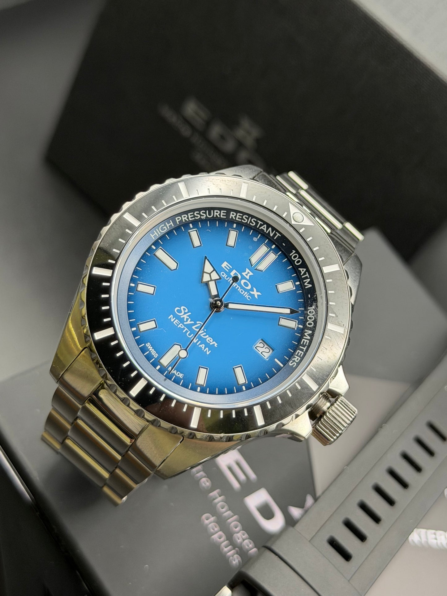 Edox Skydiver Neptunian