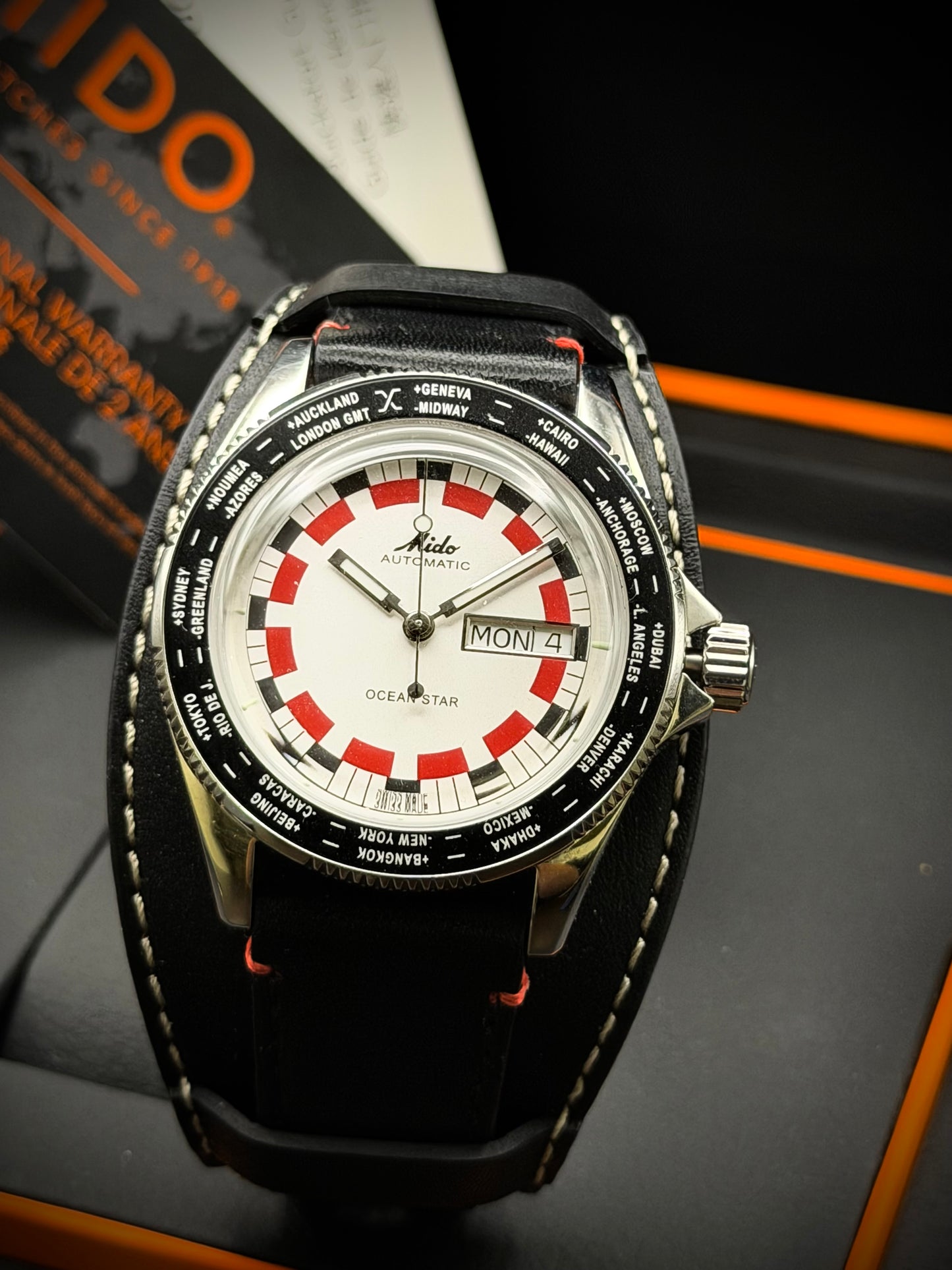 Mido Ocean Star Wolrdtimer