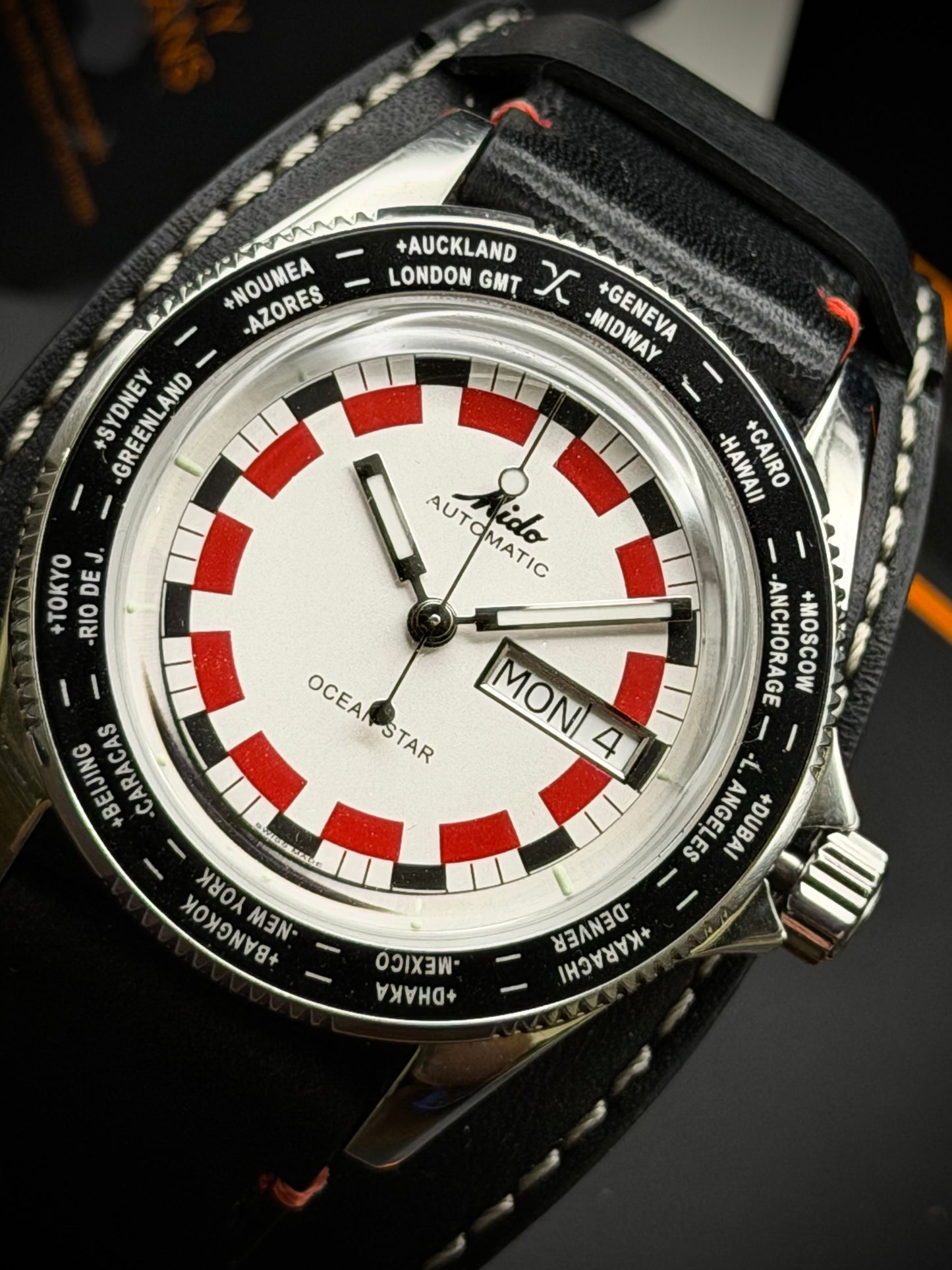 Mido Ocean Star Wolrdtimer