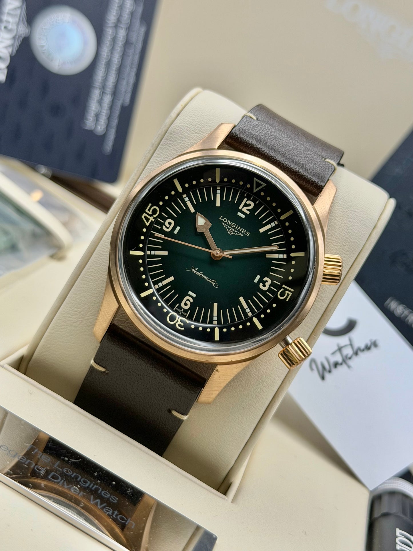 Longines Legend Diver Bronze