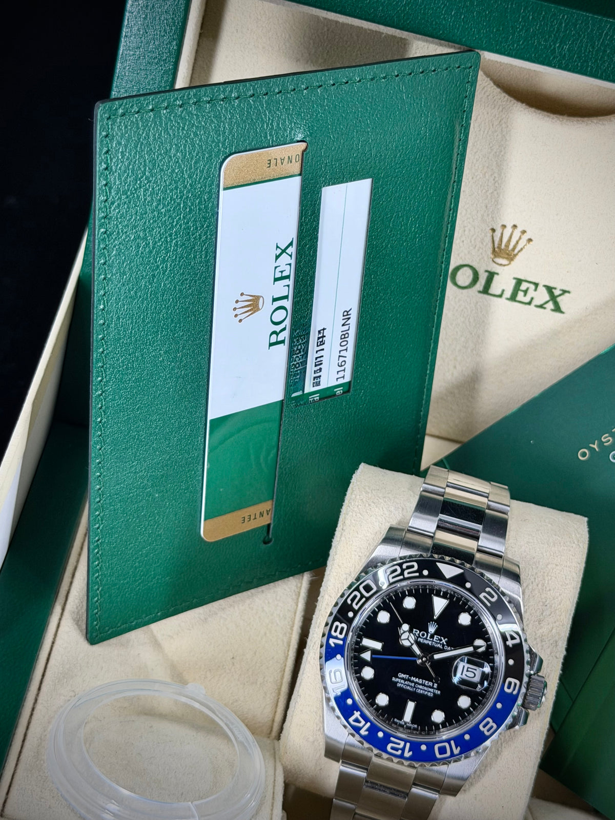 Rolex GMT-MASTER “BATMAN”