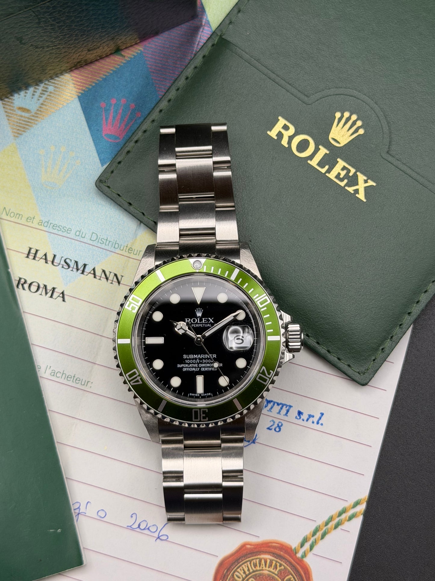 Rolex Submariner 16610LV kermit