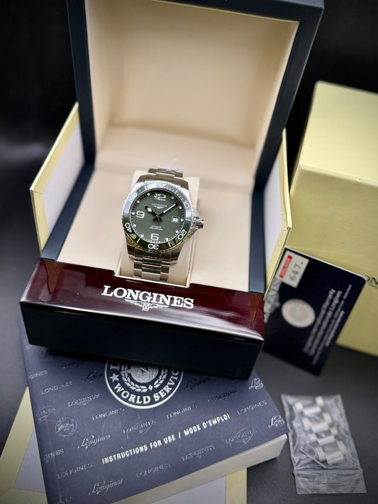 Longines Hidroconquest 41 mm Green