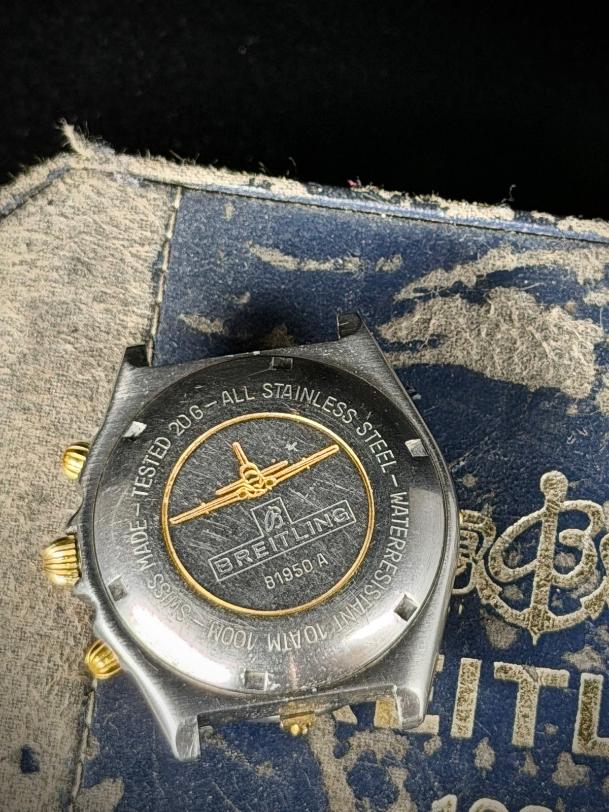 Breitling Chronomat 81950 Burgundy