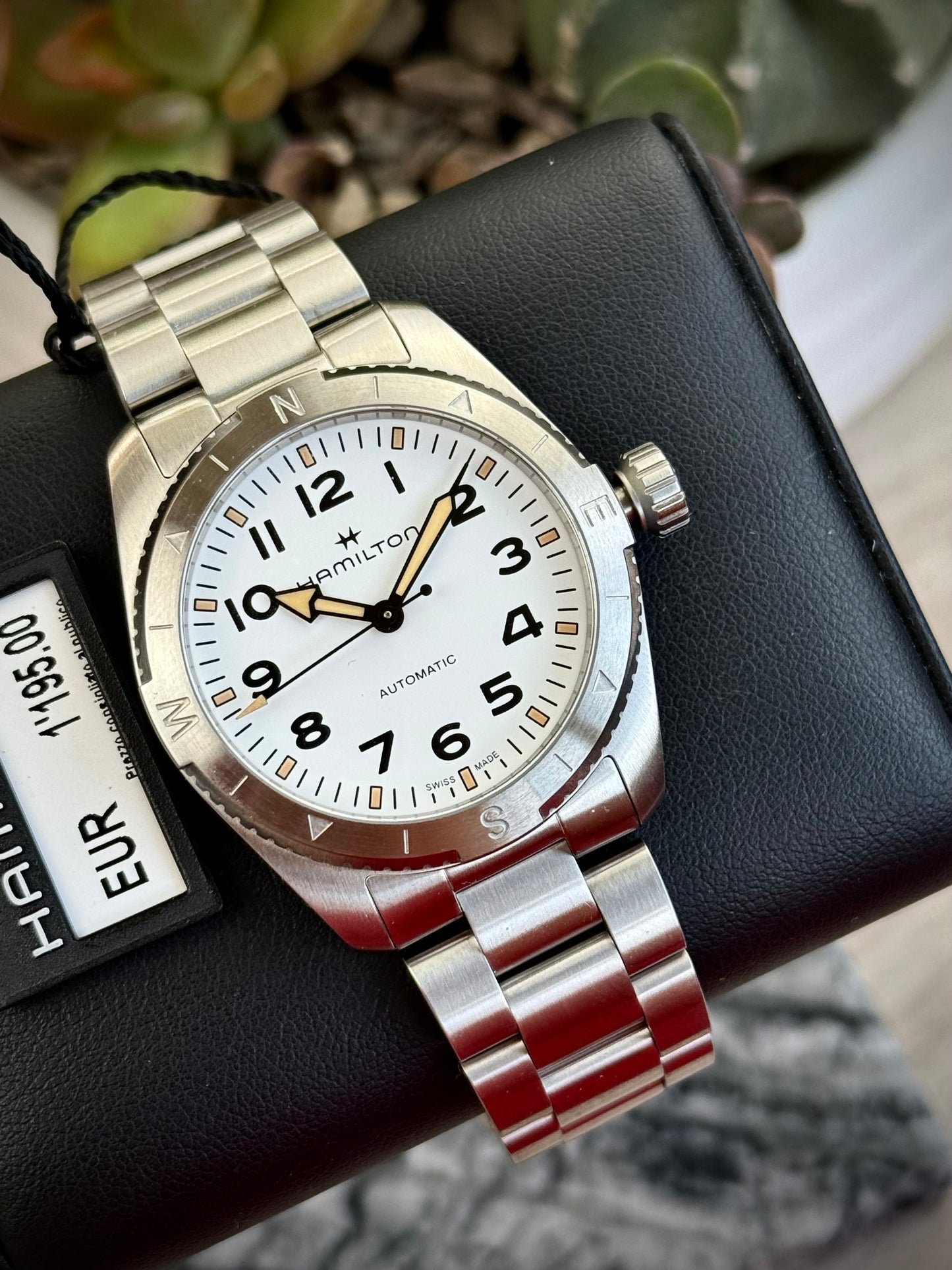 Hamilton Expedition White 37 mm (new)