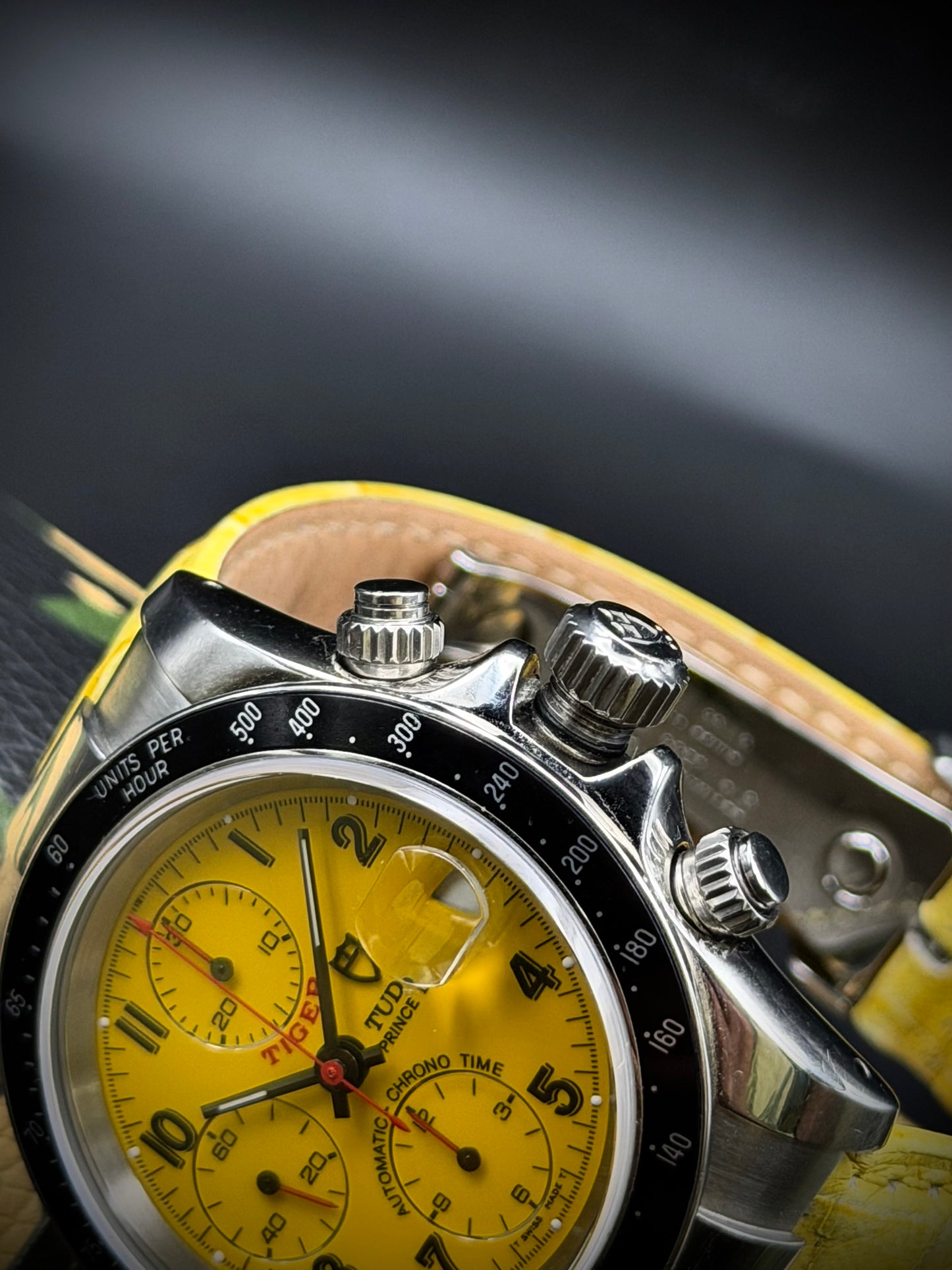 Tudor Tiger 79260 Yellow Dial