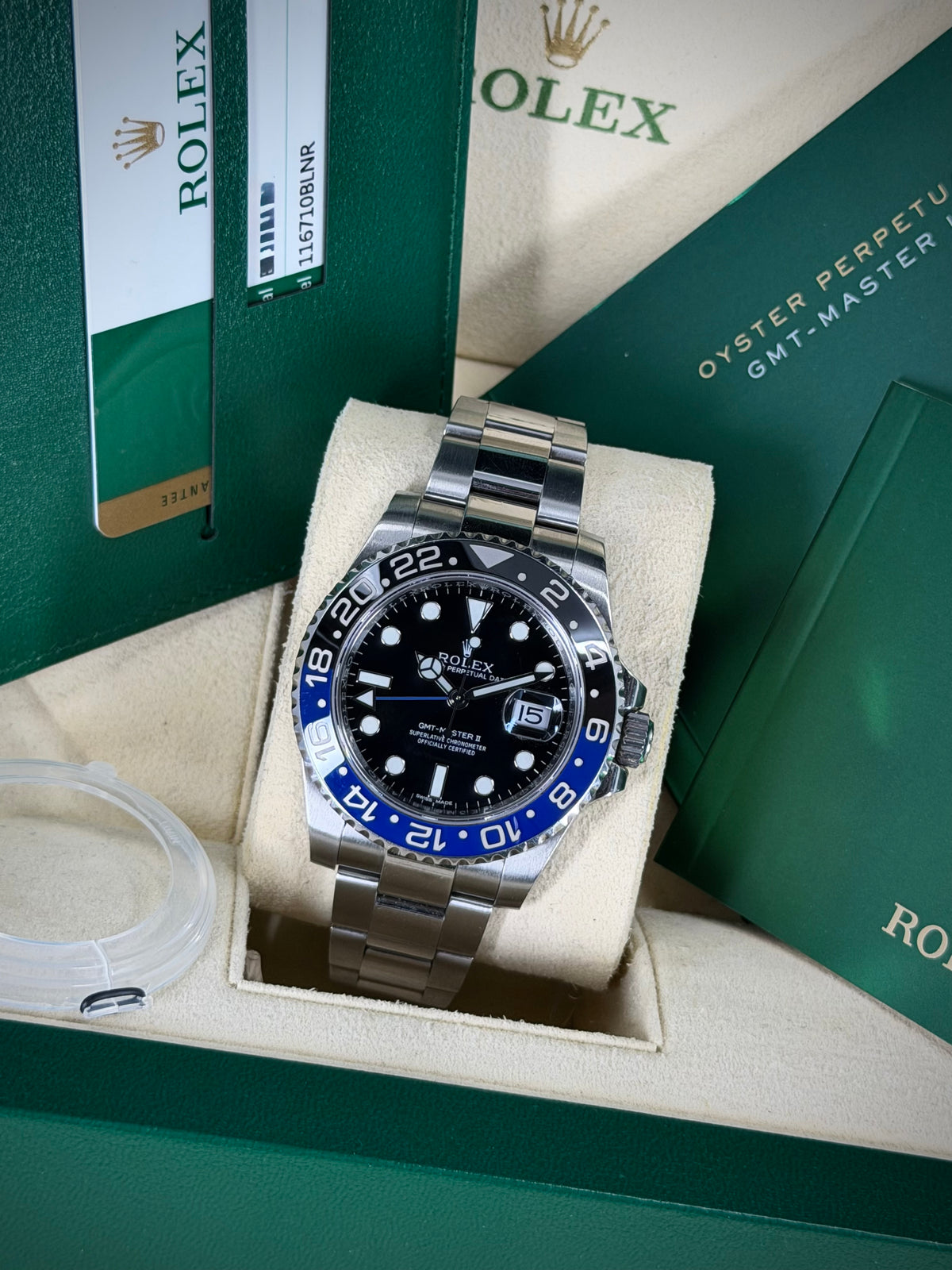 Rolex GMT-MASTER “BATMAN”