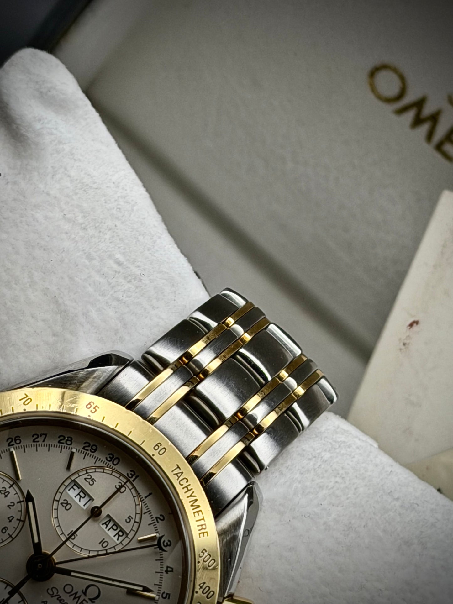 Omega Triple Date acciao/oro