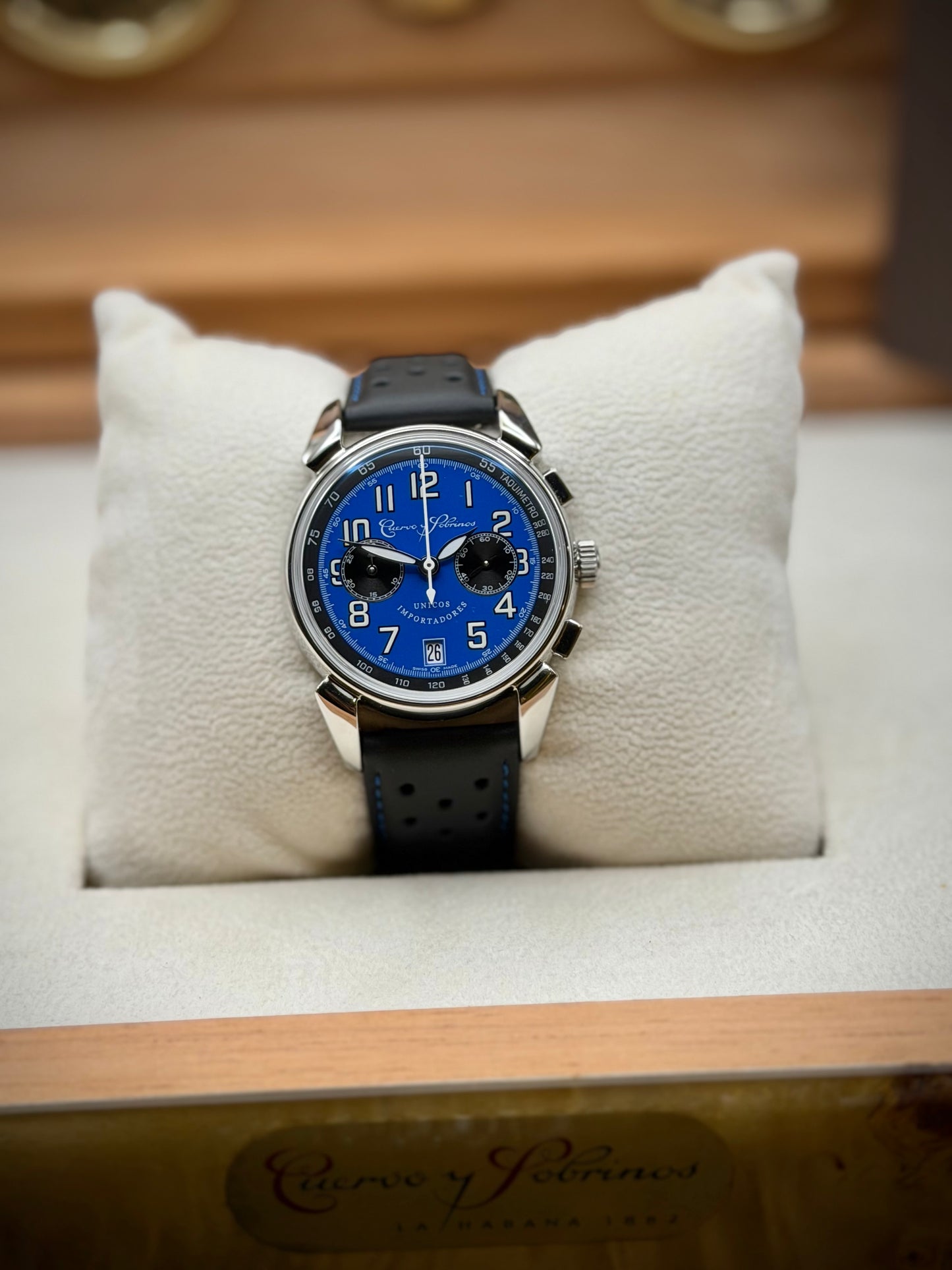 Cuervo y Sobrinos – Historiador Classic Chronograph