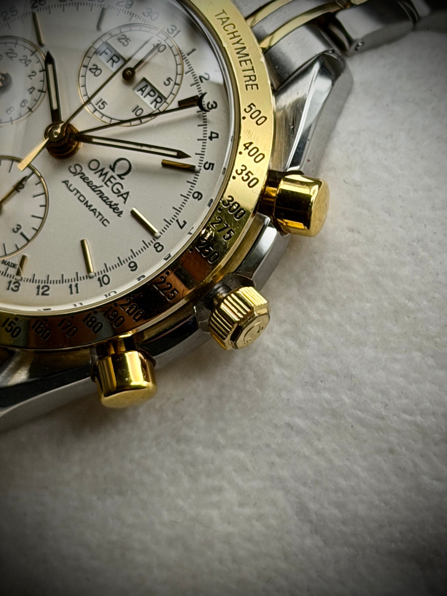 Omega Triple Date acciao/oro