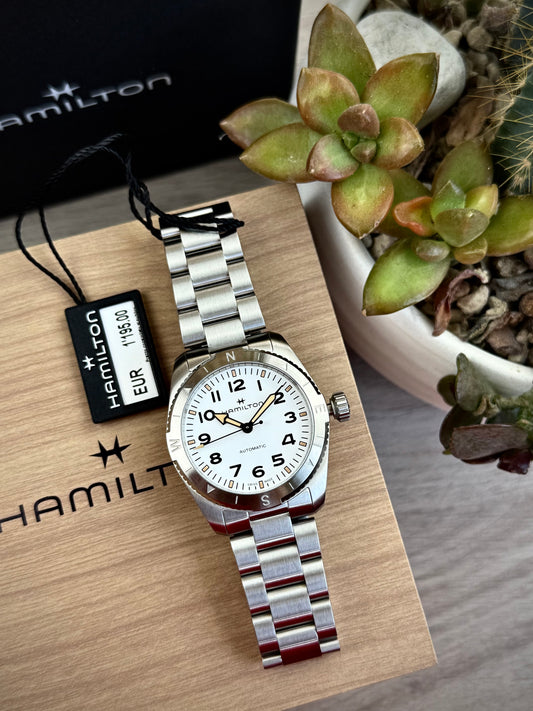 Hamilton Expedition White 37 mm (new)