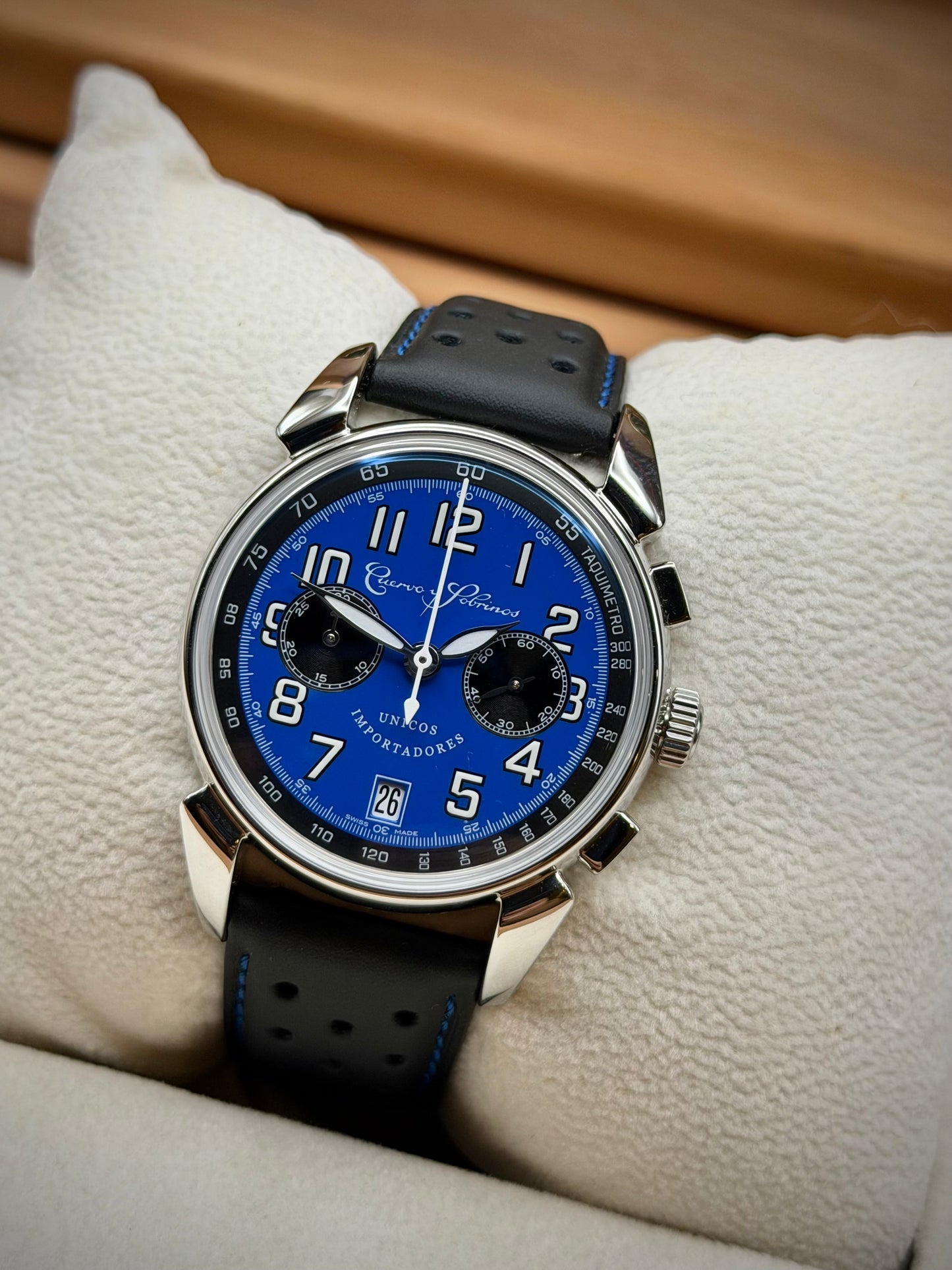 Cuervo y Sobrinos – Historiador Classic Chronograph