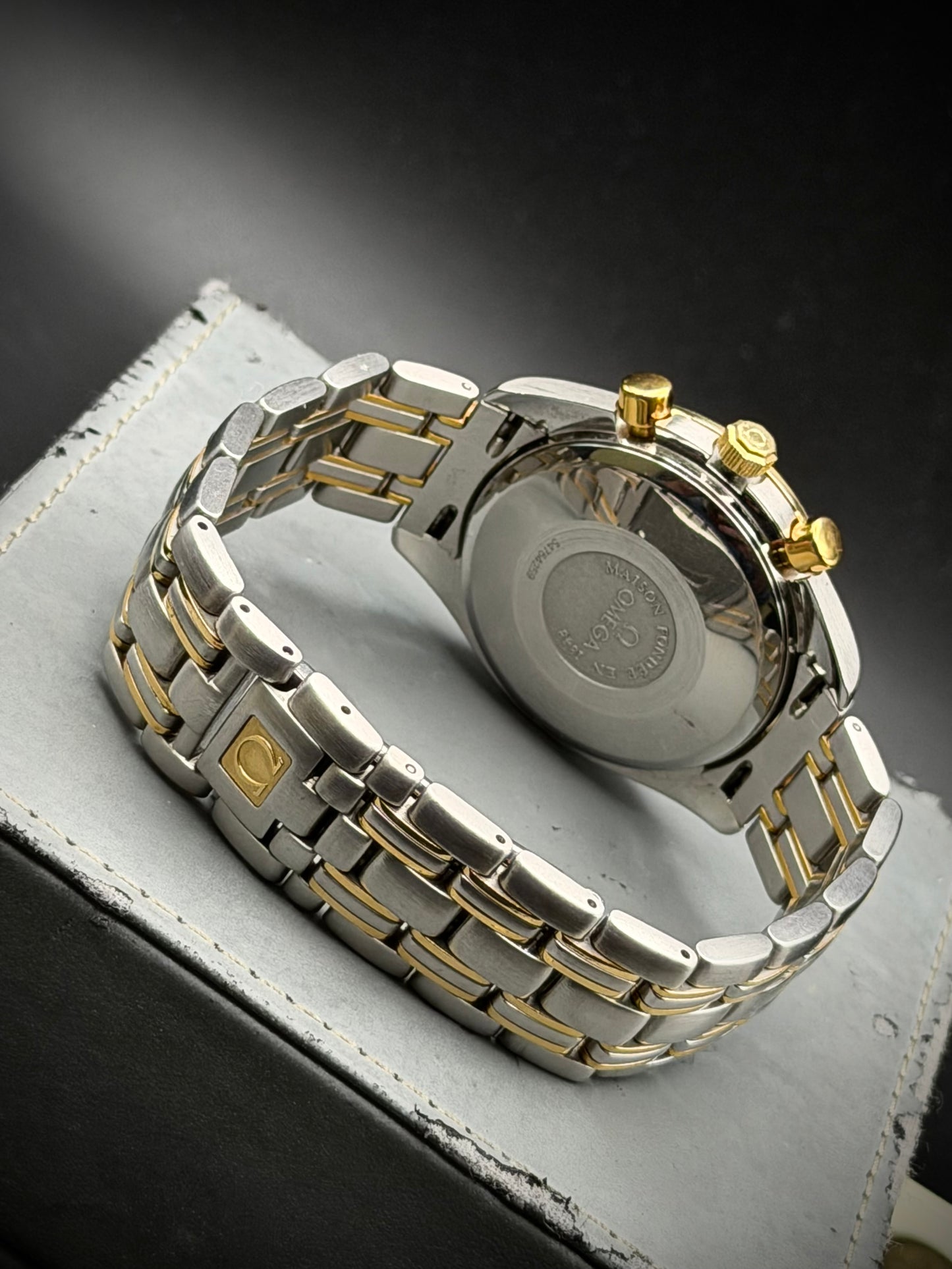 Omega Triple Date acciao/oro