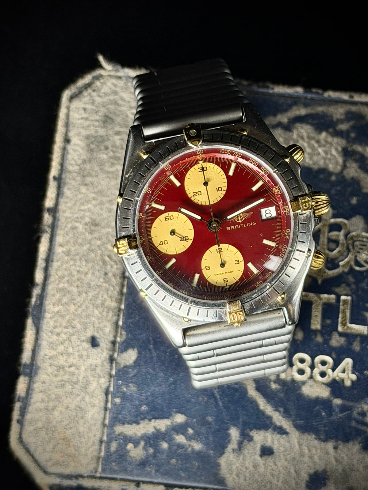 Breitling Chronomat 81950 Burgundy