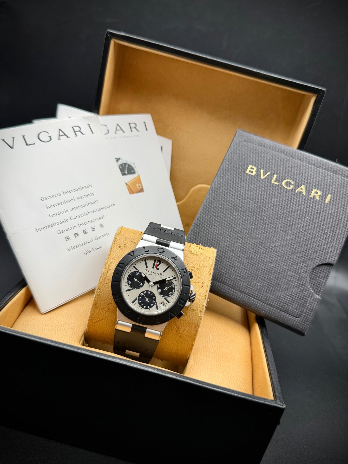 Saldo concordato Bulgari Alluminium Ref. AC38TA