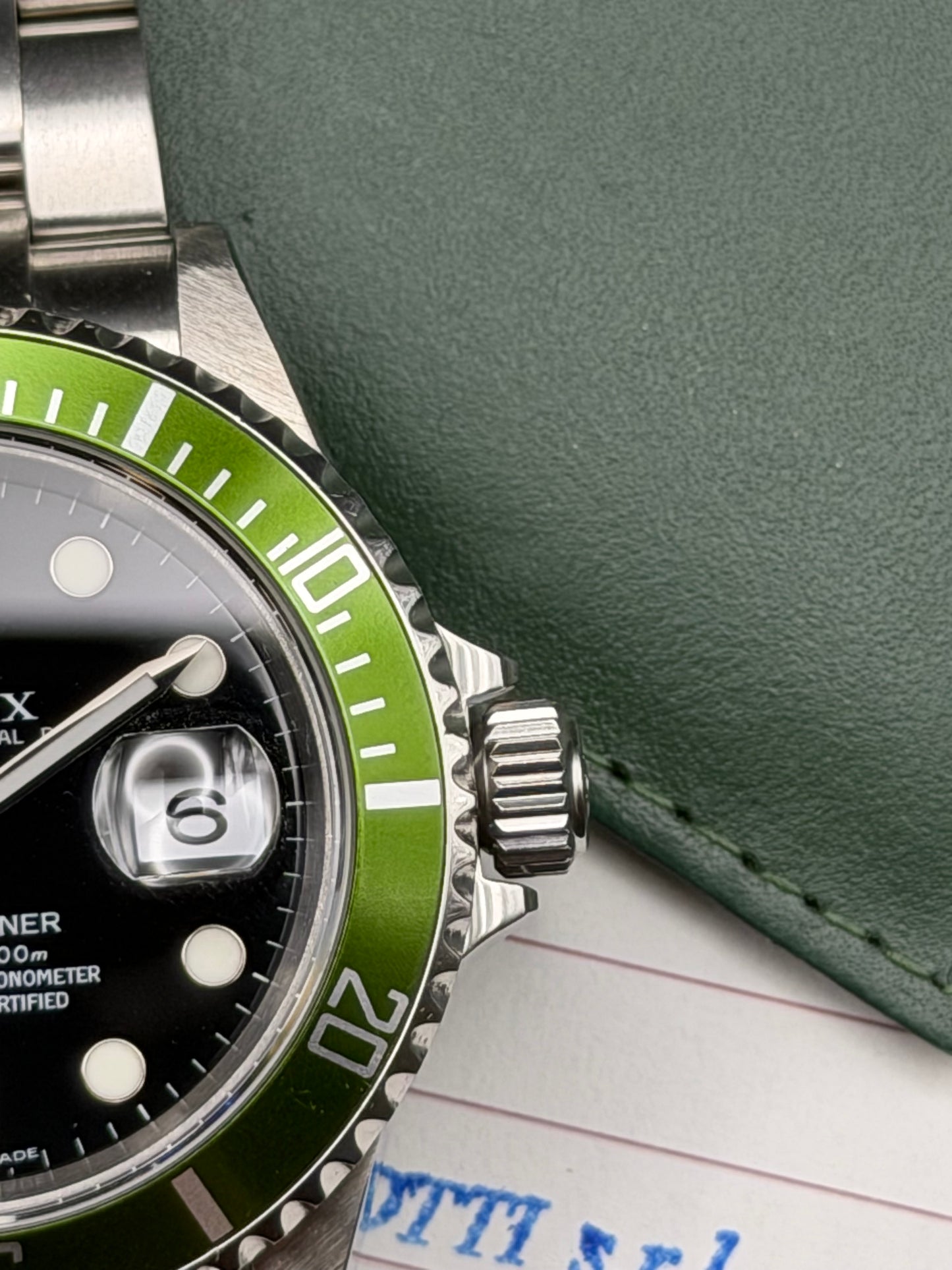 Rolex Submariner 16610LV kermit