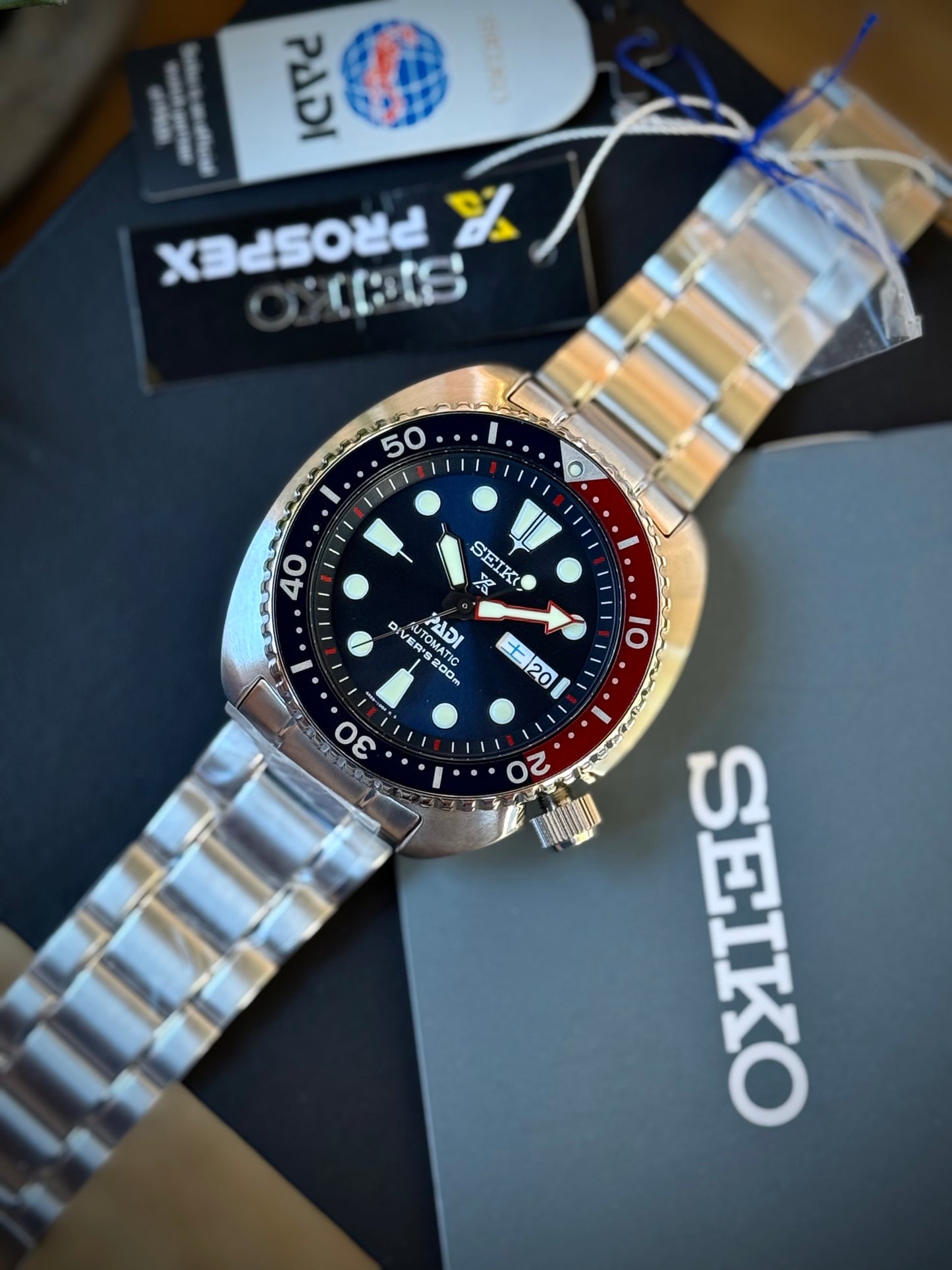 Seiko Turtle PADI