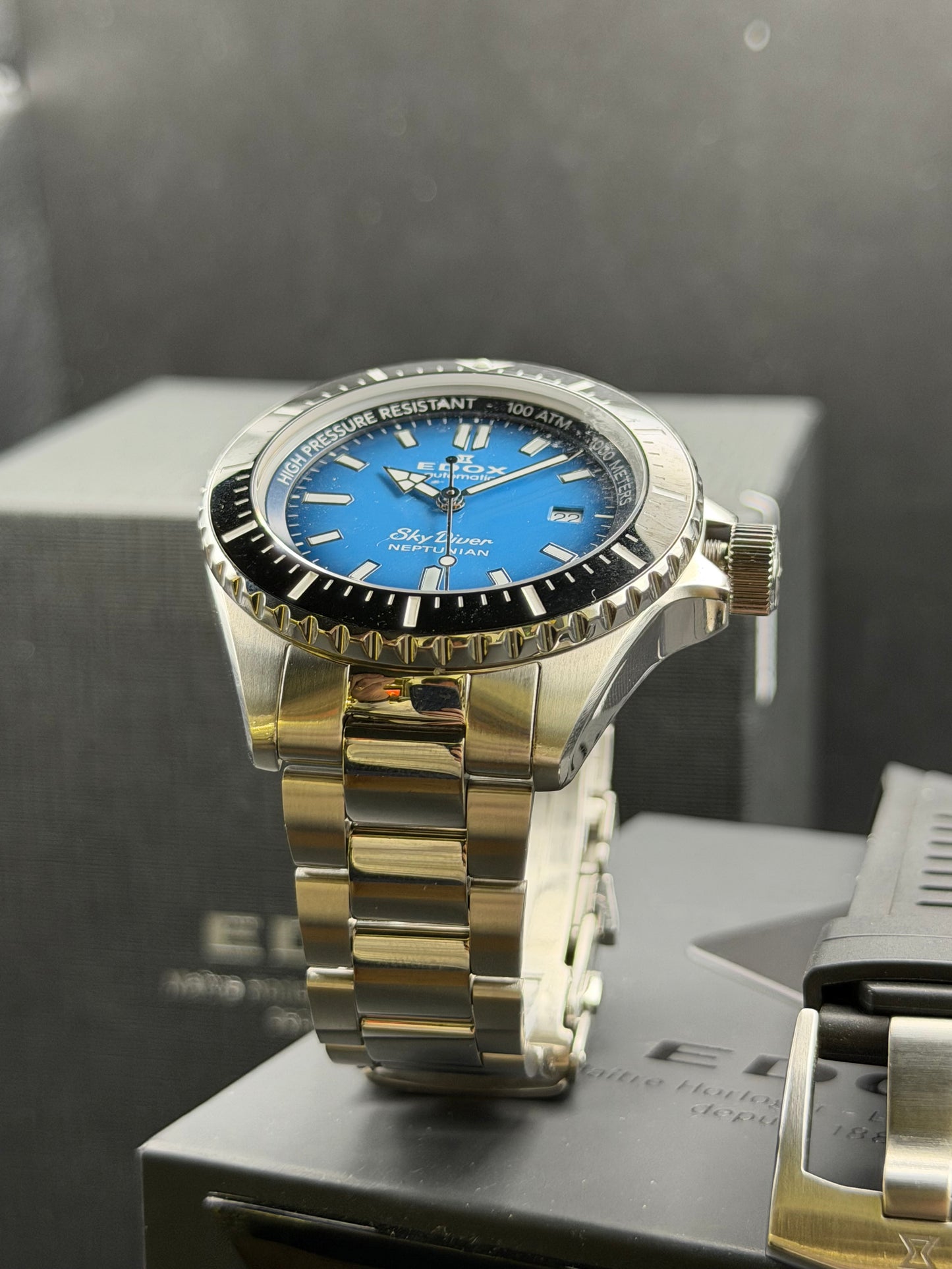 Edox Skydiver Neptunian