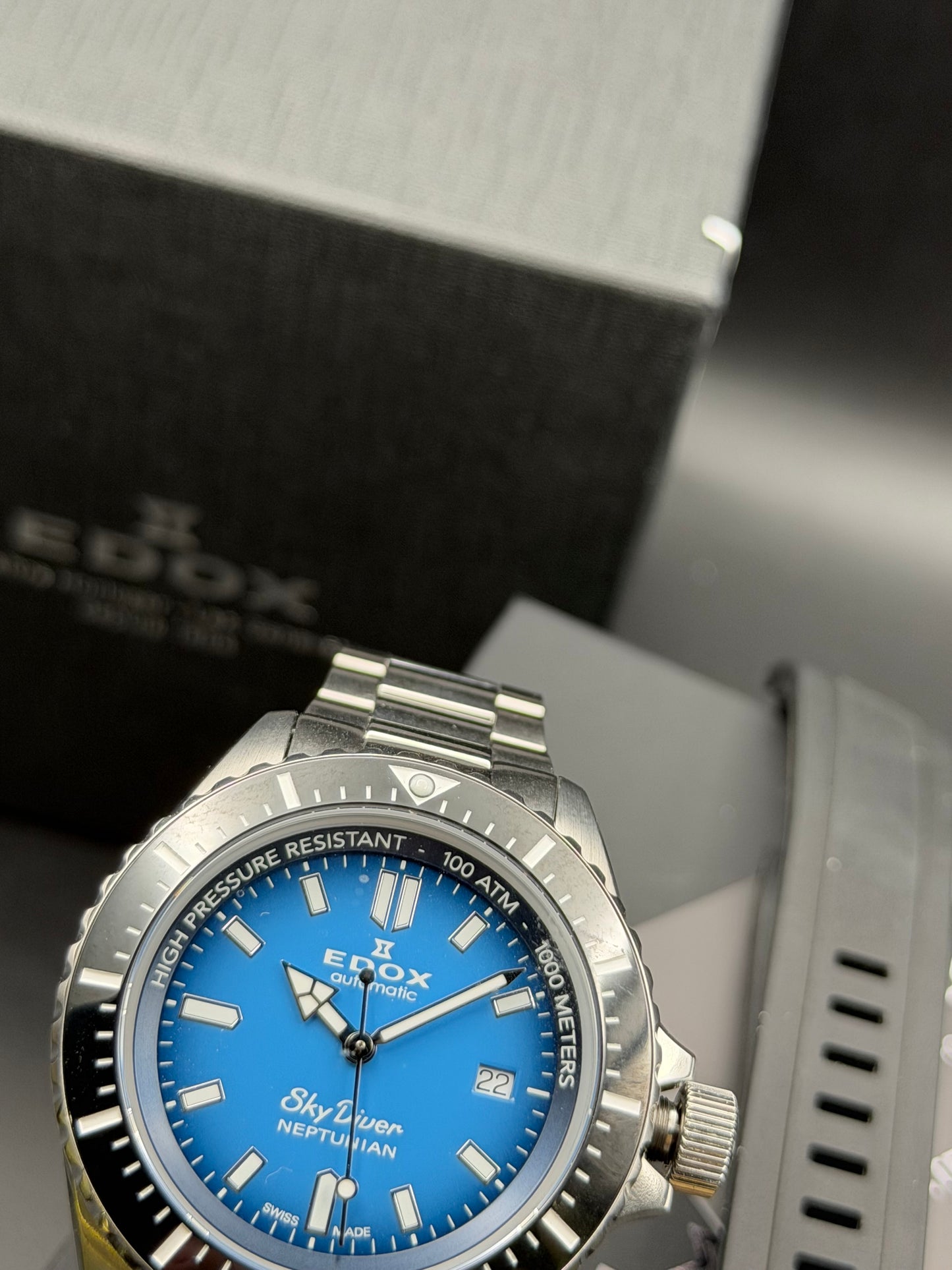 Edox Skydiver Neptunian