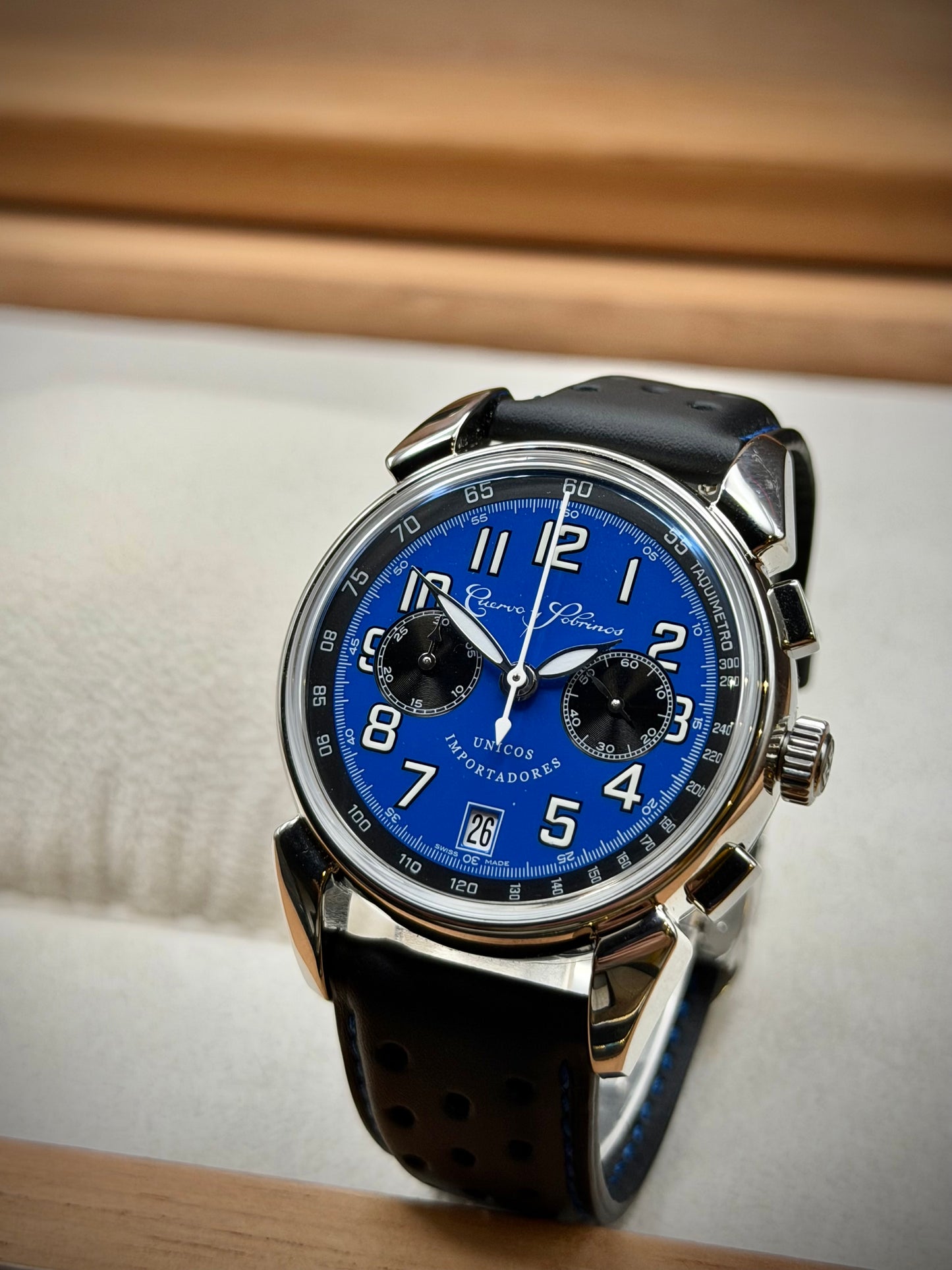 Cuervo y Sobrinos – Historiador Classic Chronograph