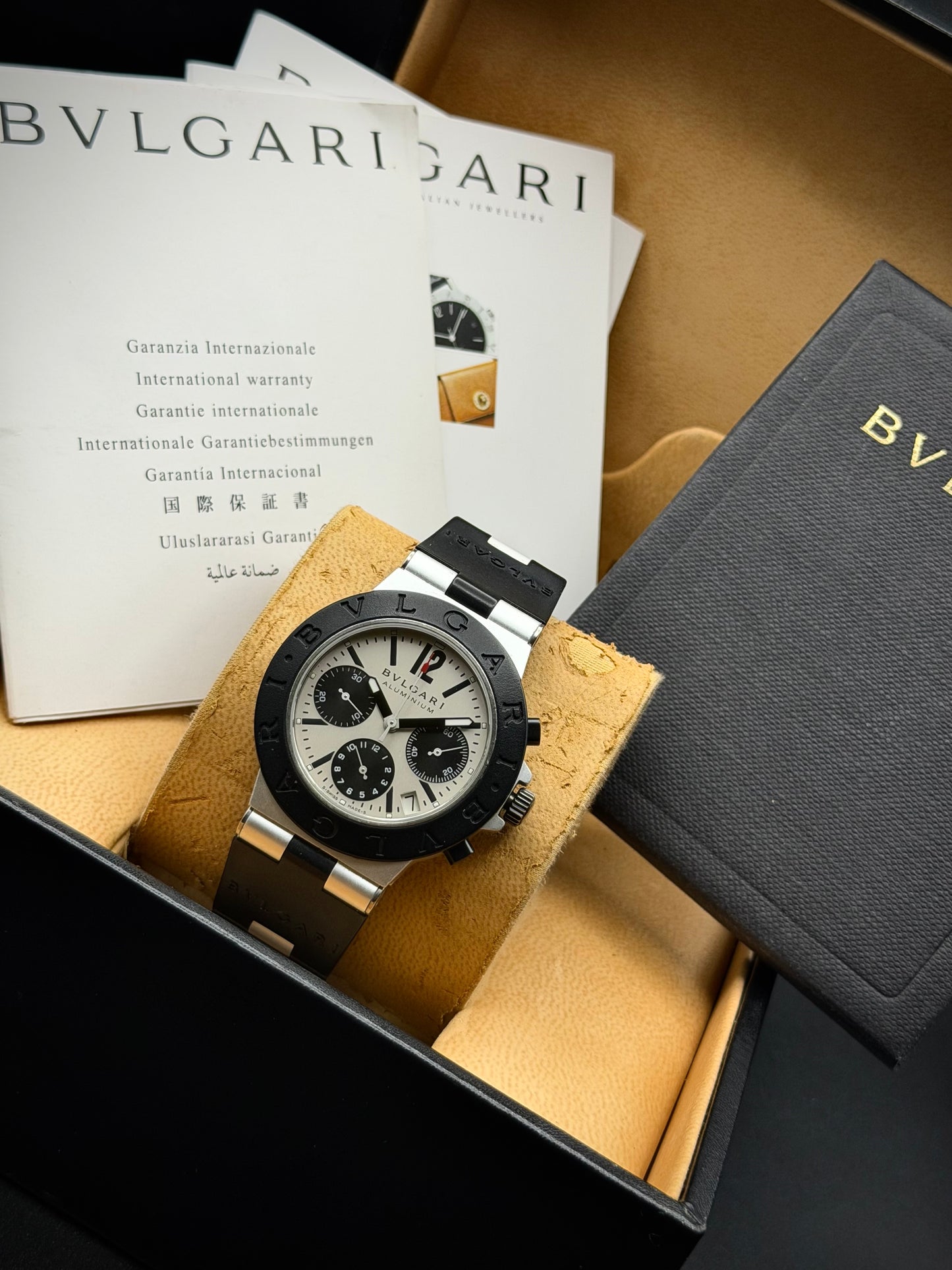 Saldo concordato Bulgari Alluminium Ref. AC38TA