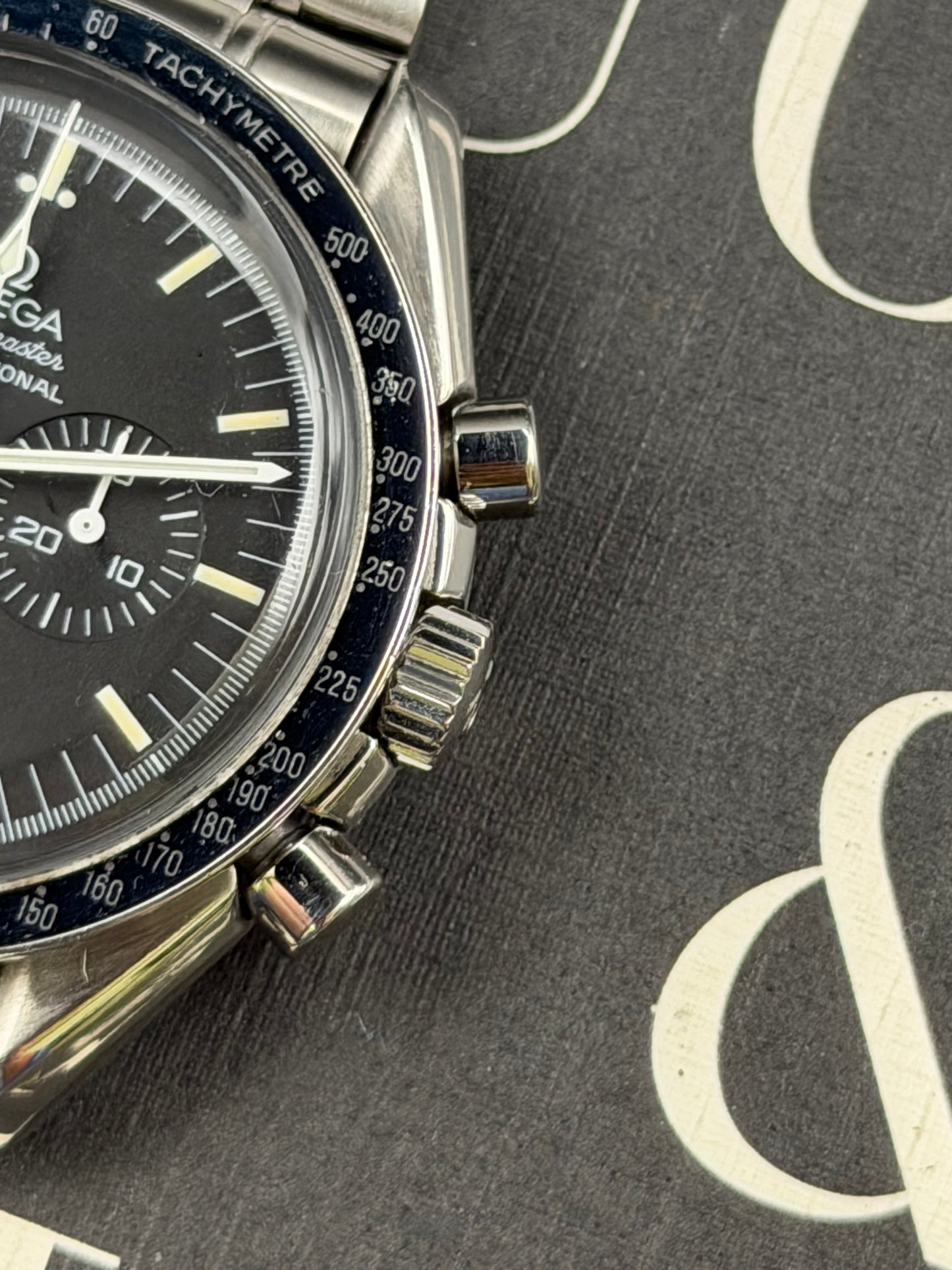 Omega Speedmaster 145.022 blu bezel