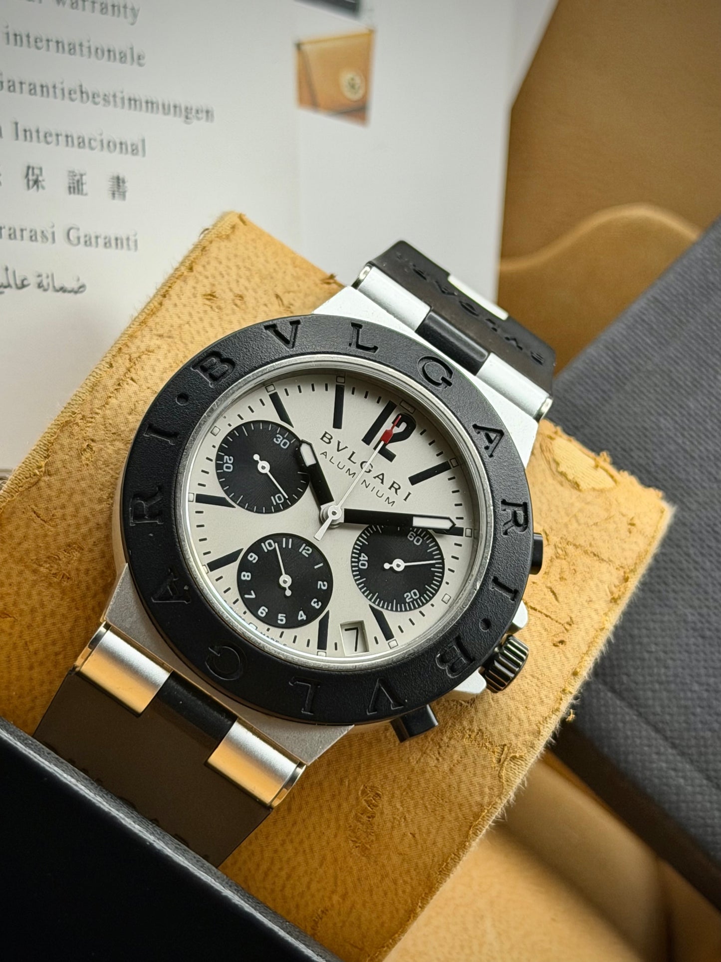 Saldo concordato Bulgari Alluminium Ref. AC38TA