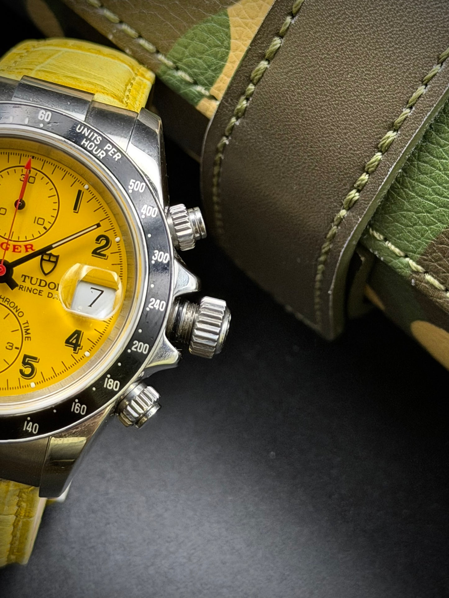 Tudor Tiger 79260 Yellow Dial