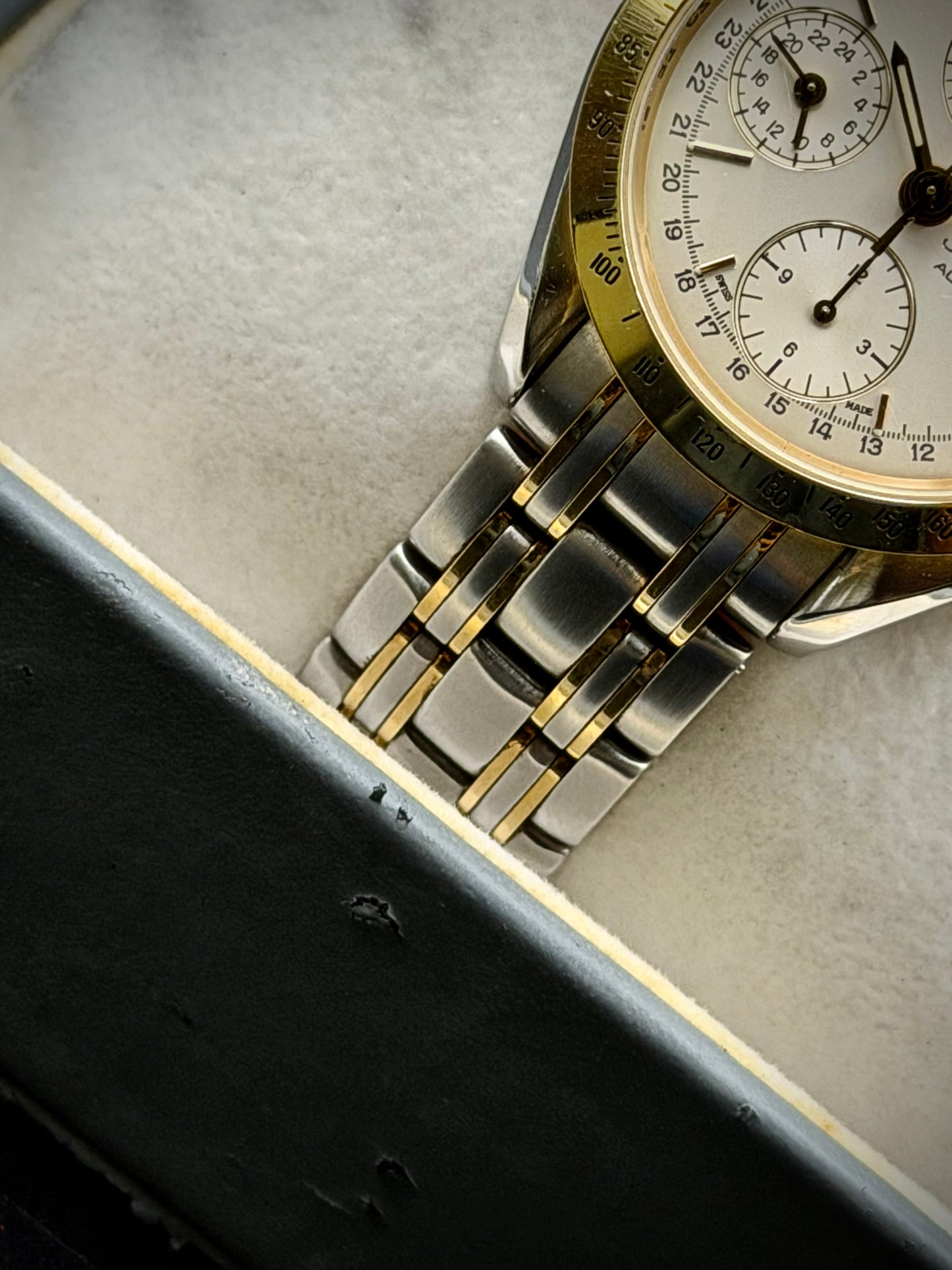 Omega Triple Date acciao/oro