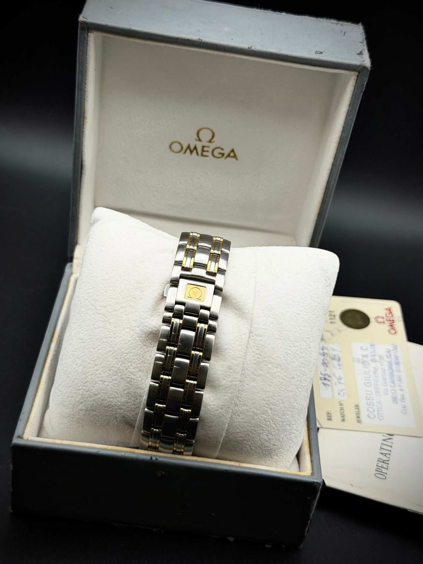 Omega Triple Date acciao/oro