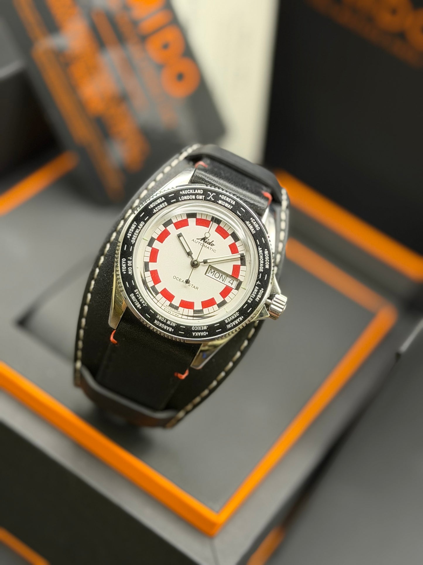 Mido Ocean Star Wolrdtimer