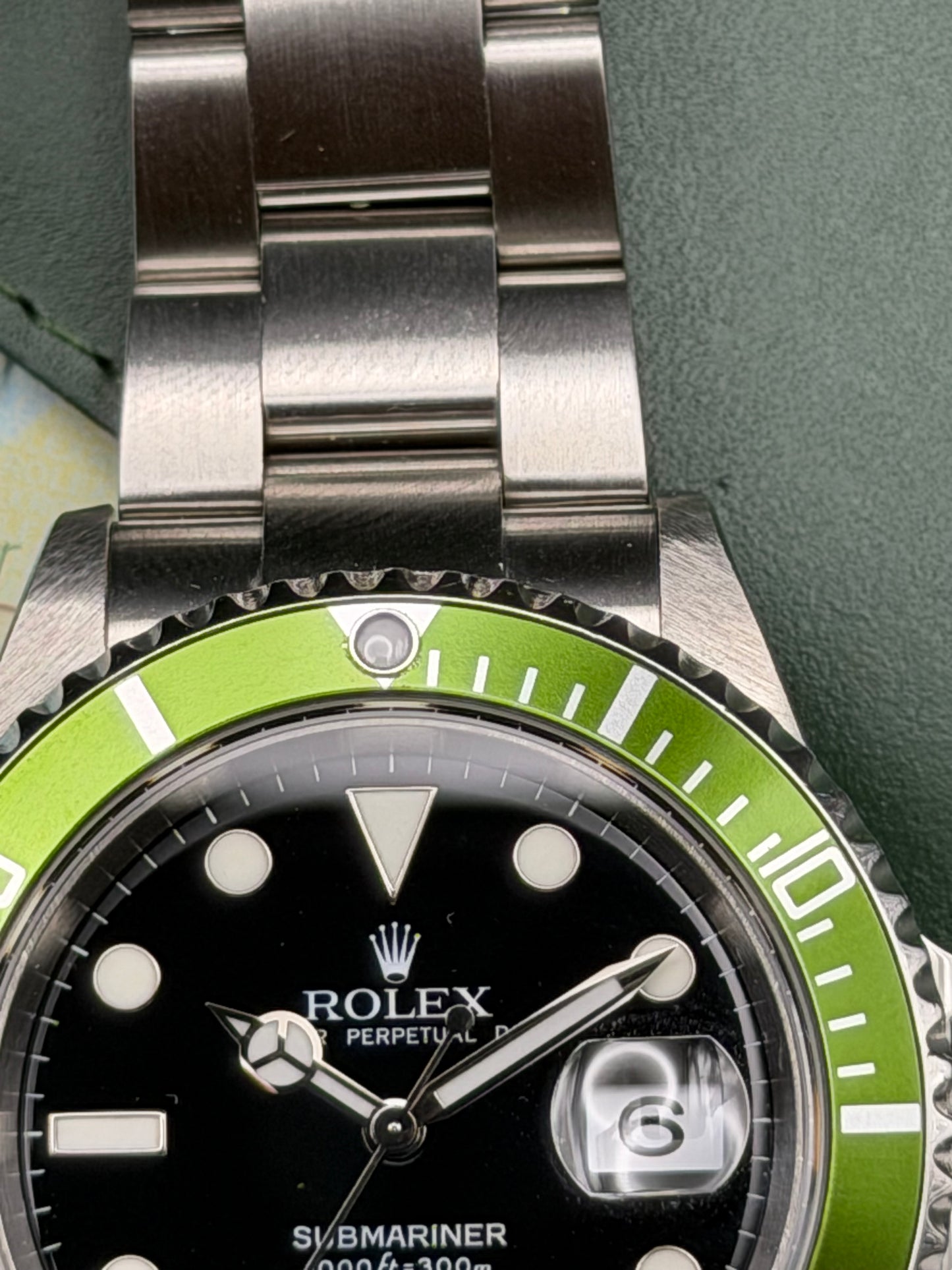 Rolex Submariner 16610LV kermit