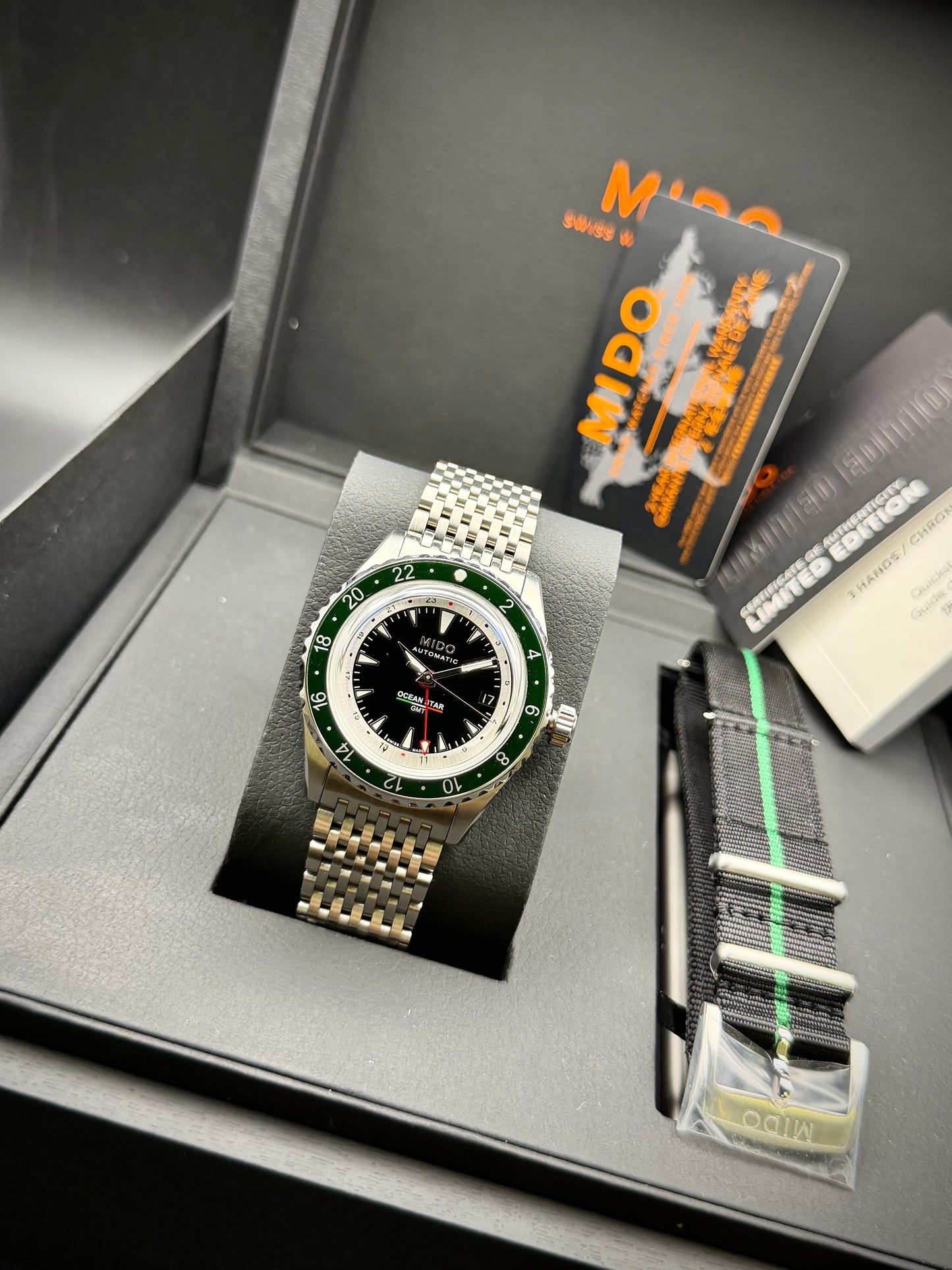 Mido Ocean Star GMT