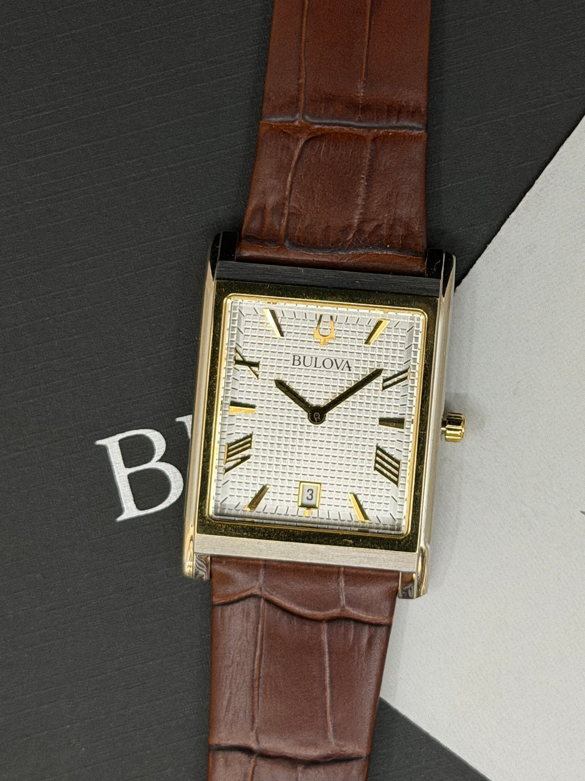 Bulova Rectangle 98B430