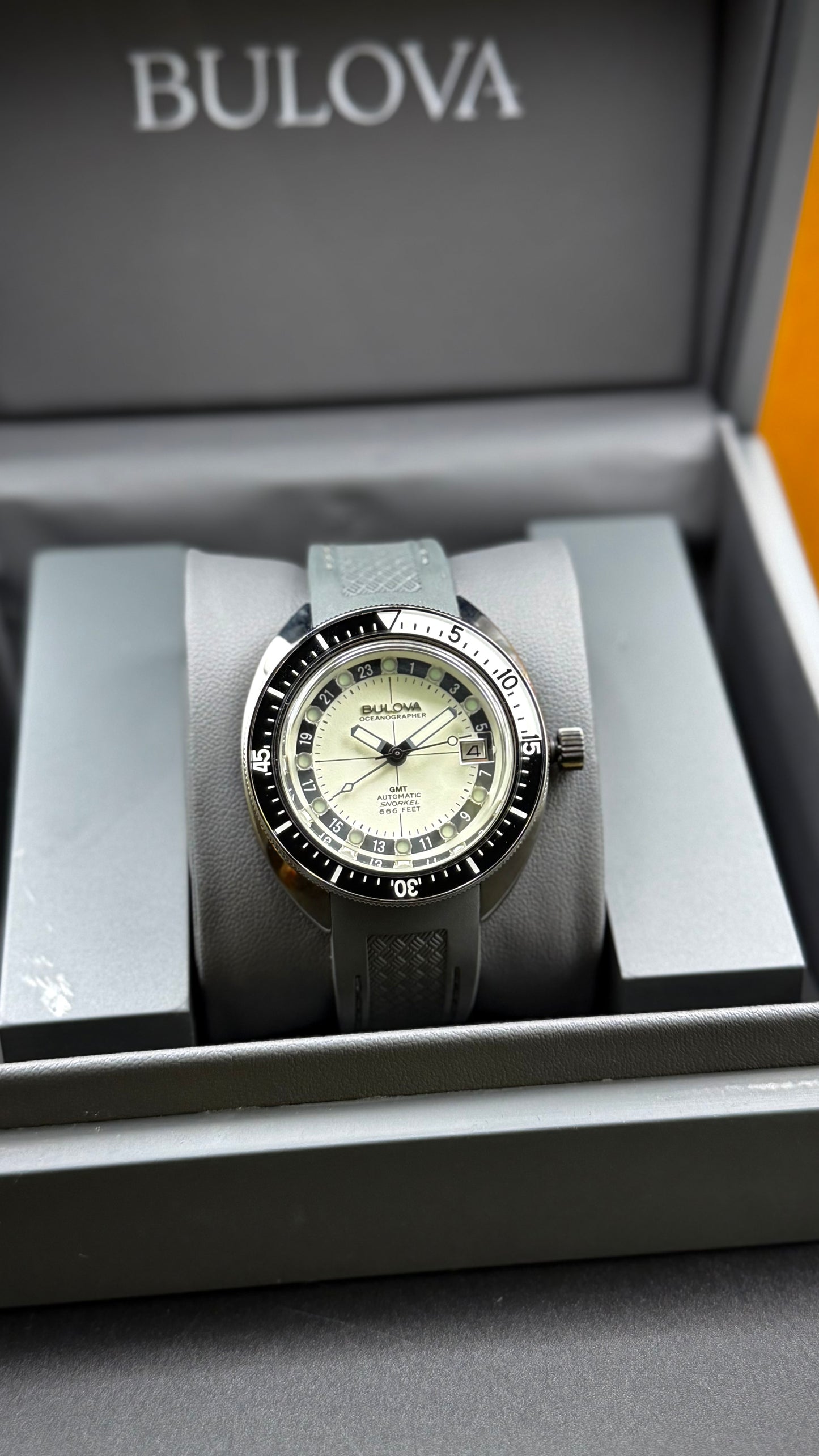 Bulova Oceanographer GMT Full Lume