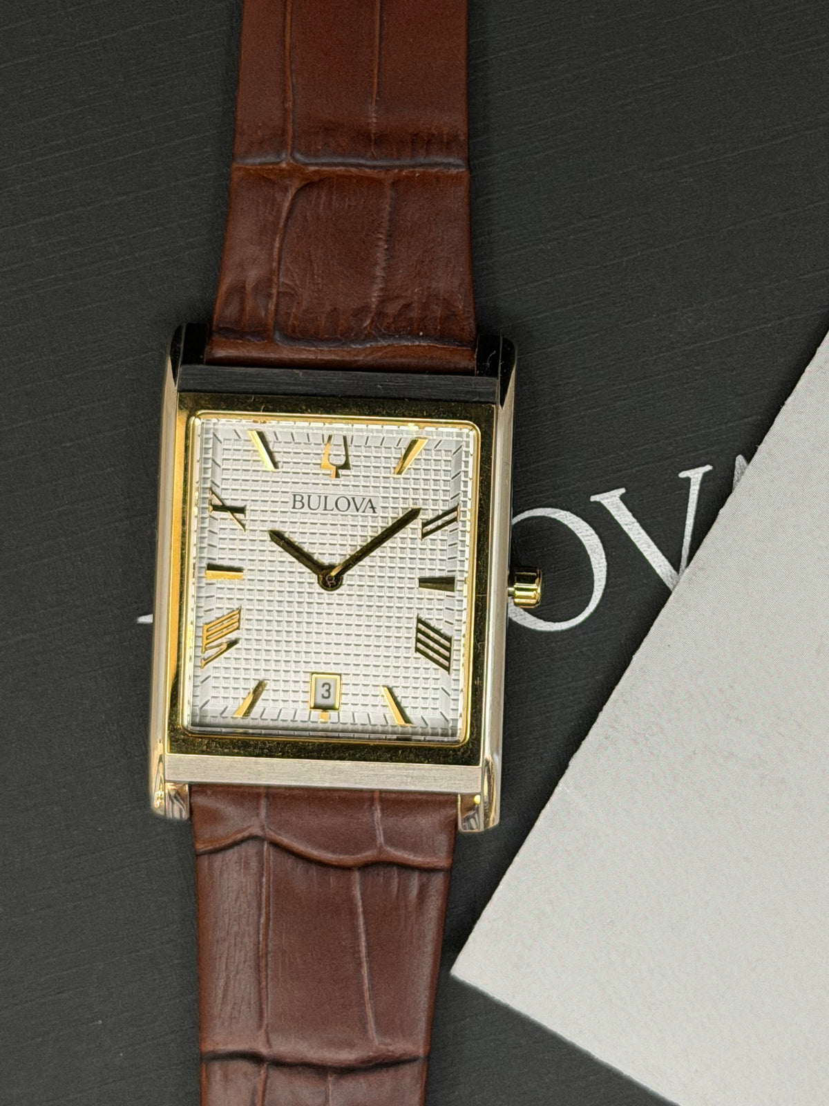 Bulova Rectangle 98B430