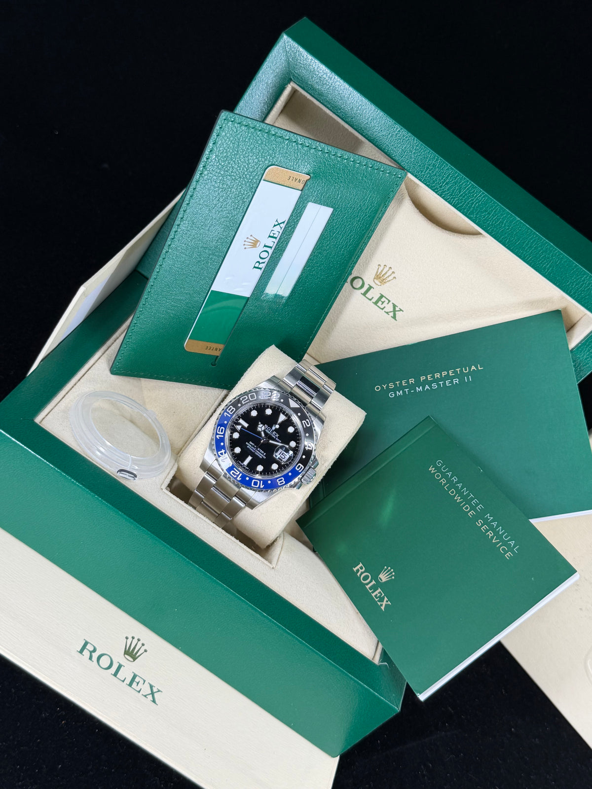 Rolex GMT-MASTER “BATMAN”