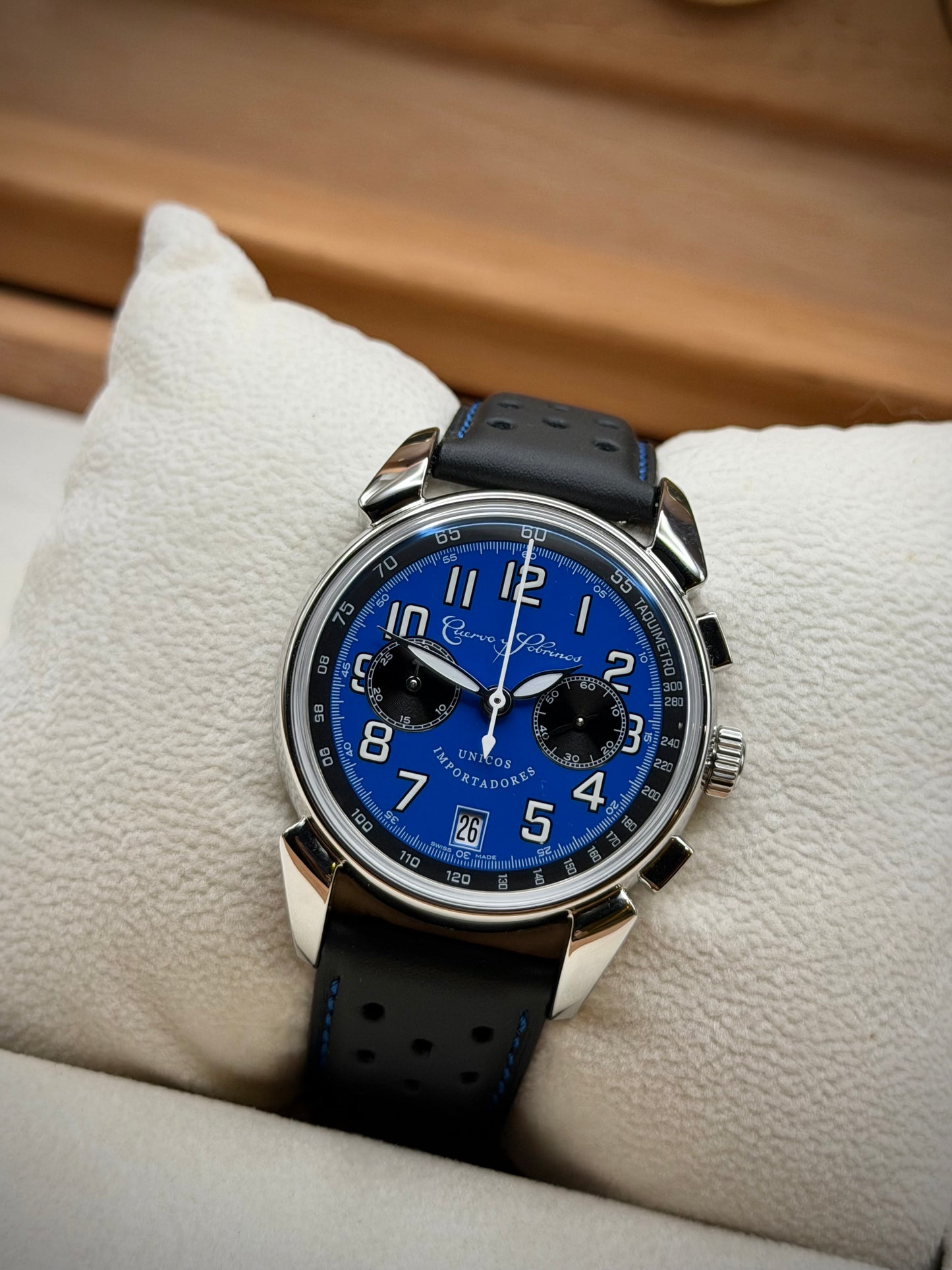 Cuervo y Sobrinos – Historiador Classic Chronograph