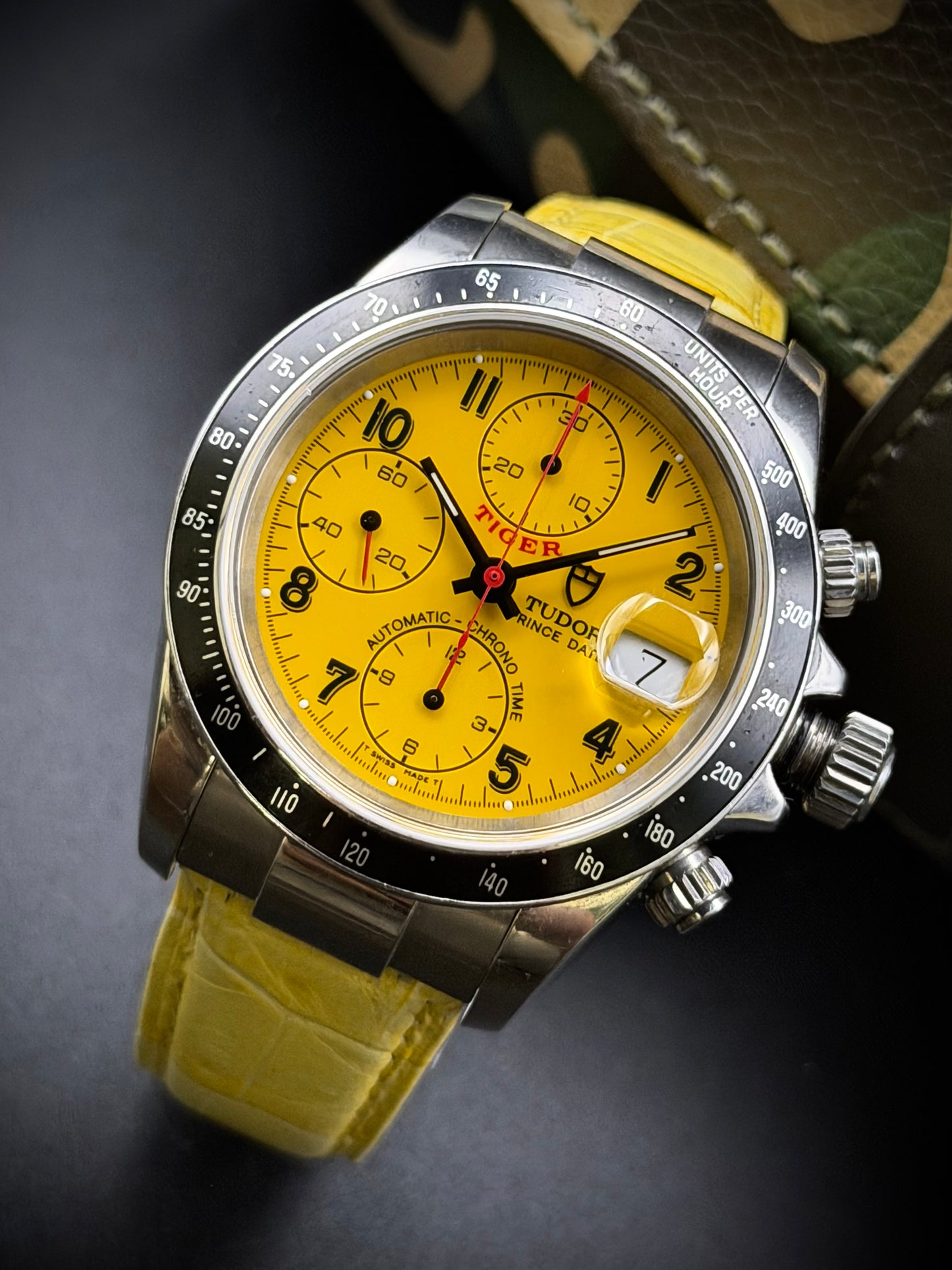 Tudor Tiger 79260 Yellow Dial