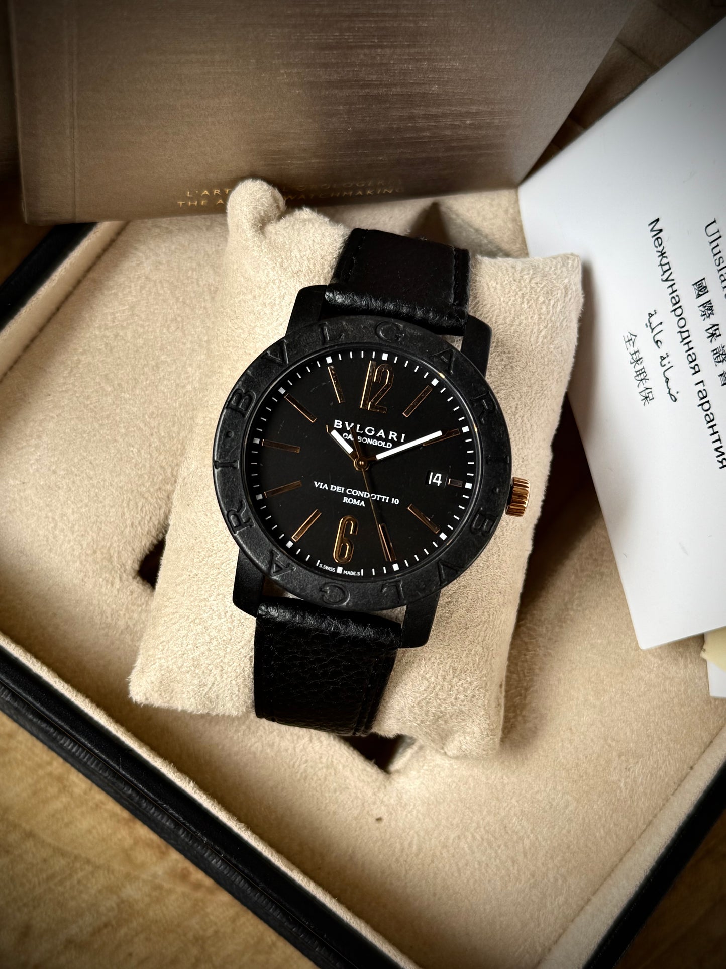 Bulgari Carbongold