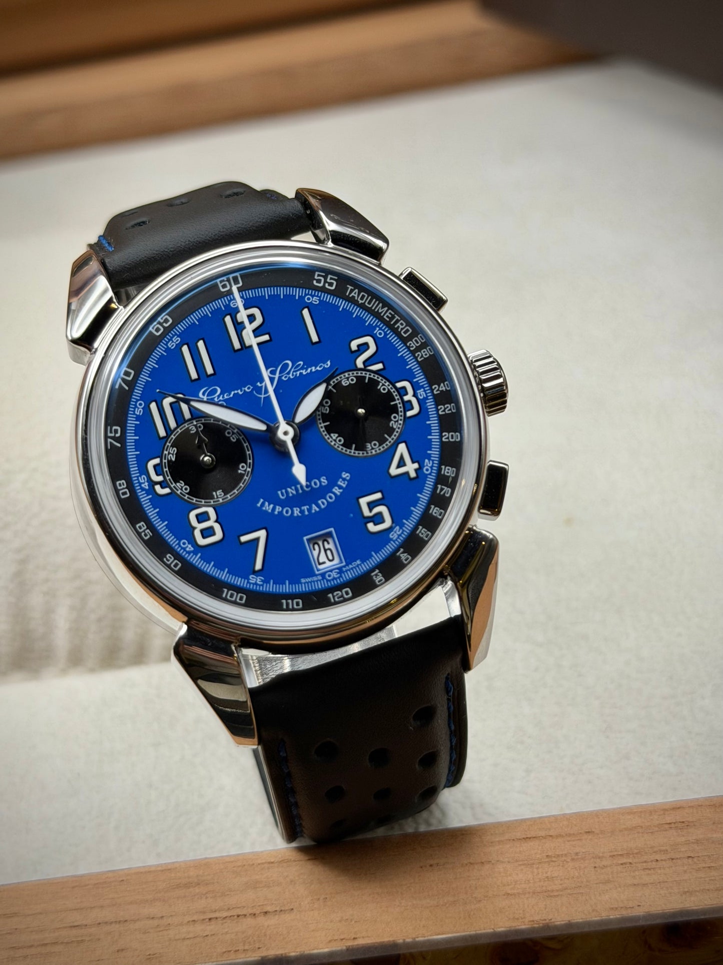 Cuervo y Sobrinos – Historiador Classic Chronograph